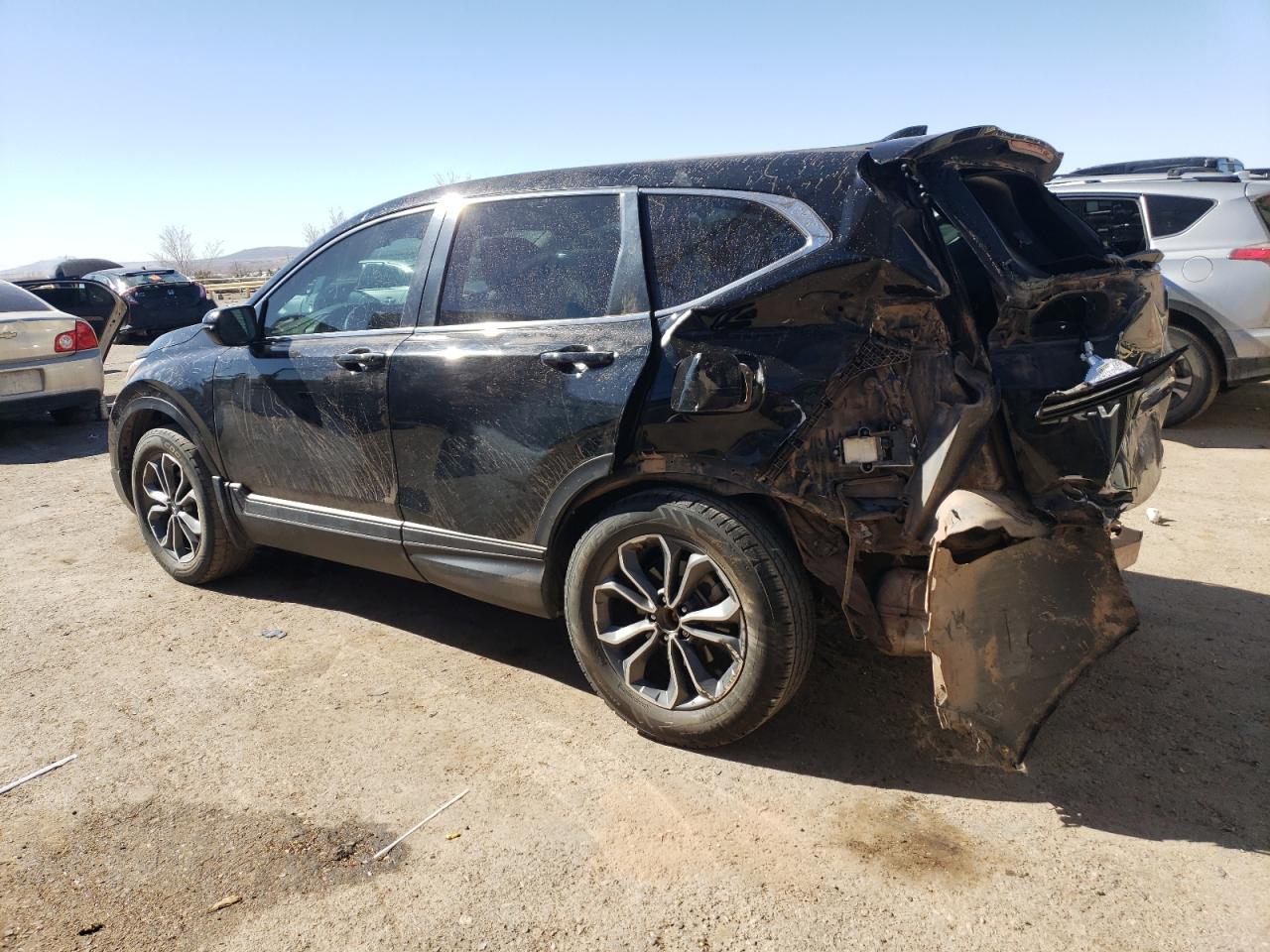 2020 Honda CR-V VIN 5J6RW2H55LA014759 Copart auction photo, rear end damage thumbnail 2