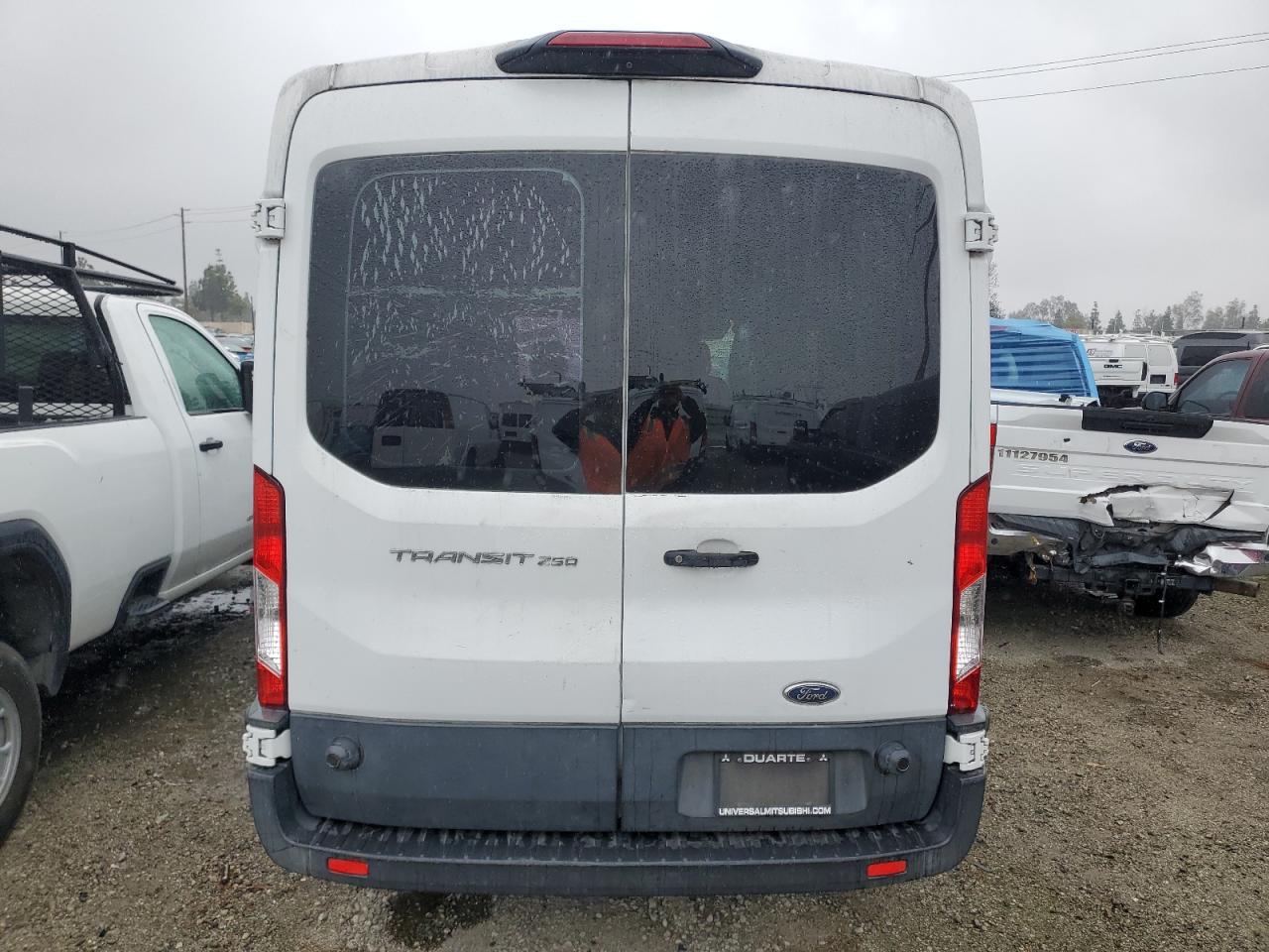 2018 Ford Transit VIN 1FTYR2CM9JKA84456 Copart auction photo, mechanical / all over damage thumbnail 6