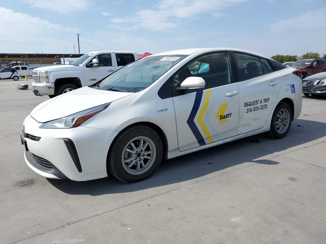 2019 Toyota Prius VIN JTDKARFUXK3087041