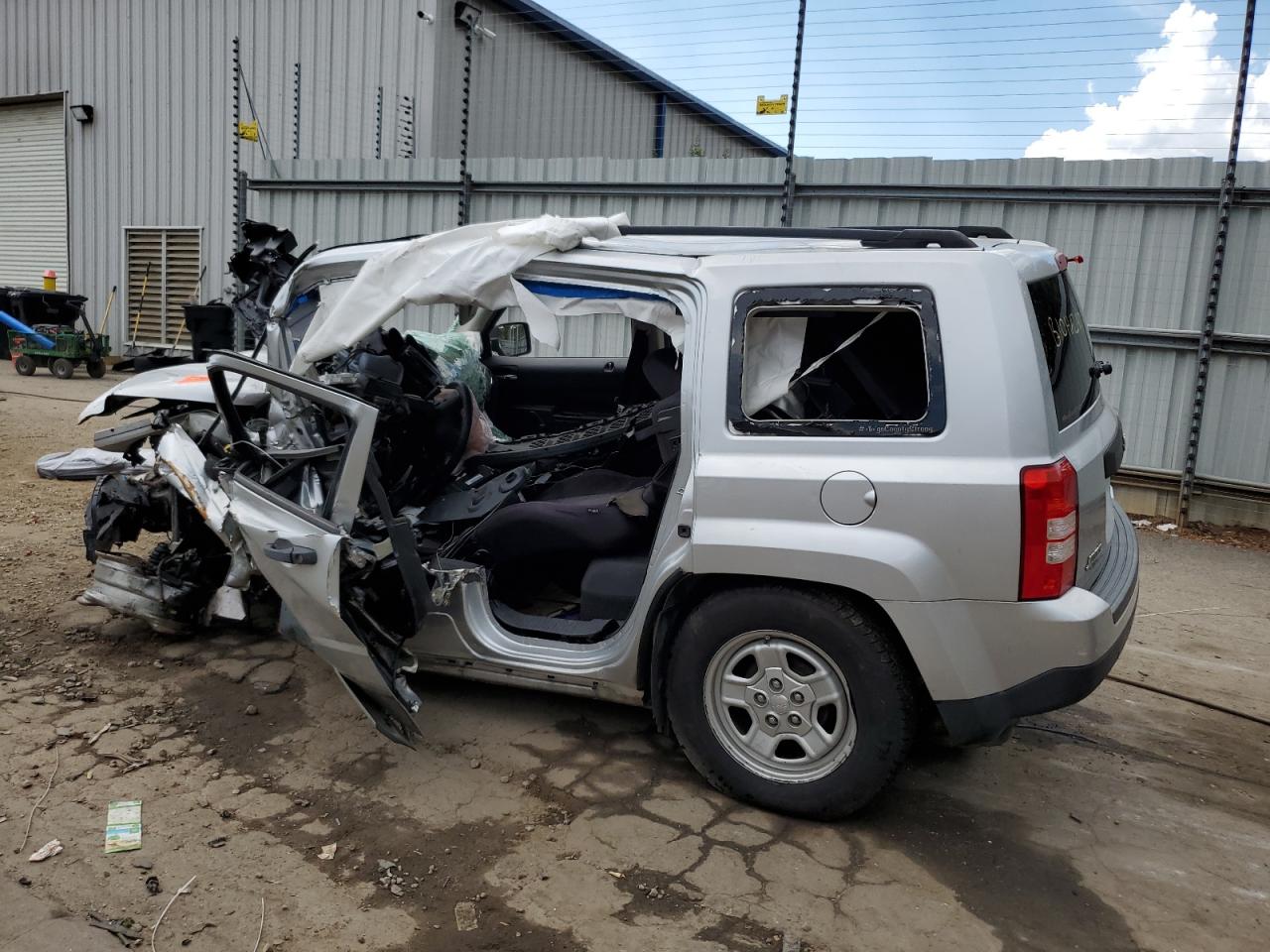 2011 Jeep Liberty (Patriot) VIN 1J4NT1GA0BD146406 Copart auction photo, all over damage thumbnail 2