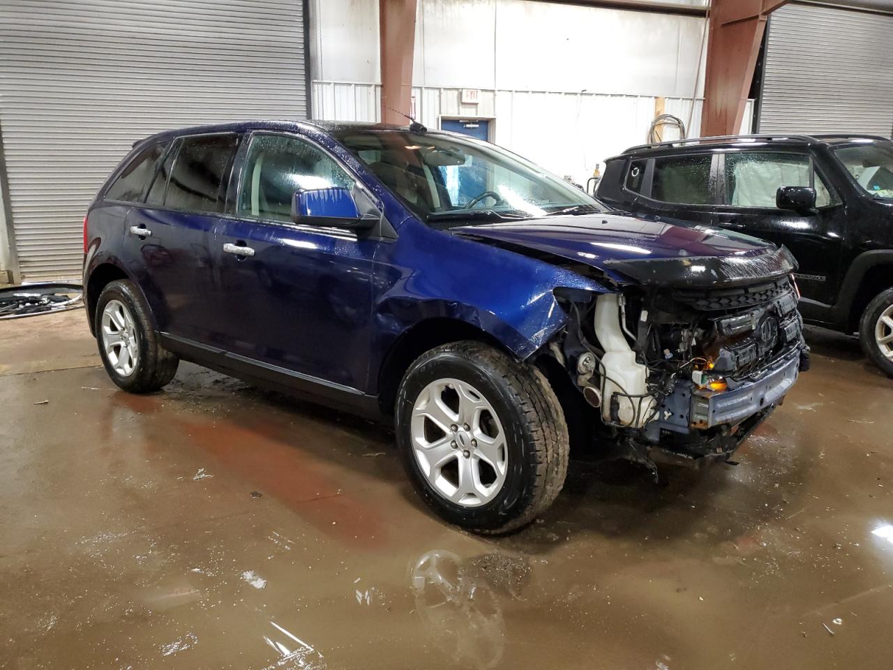 2011 Ford Edge VIN 2FMDK4JC7BBA65727 Copart auction photo, front end / side damage thumbnail 4