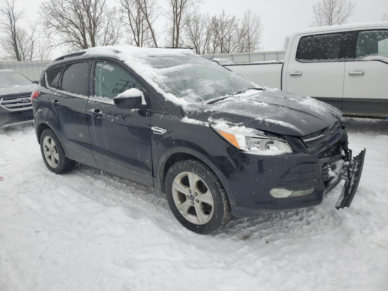 2014 Ford Escape VIN 1FMCU9GX0EUC59222 Copart auction photo, front end damage thumbnail 4