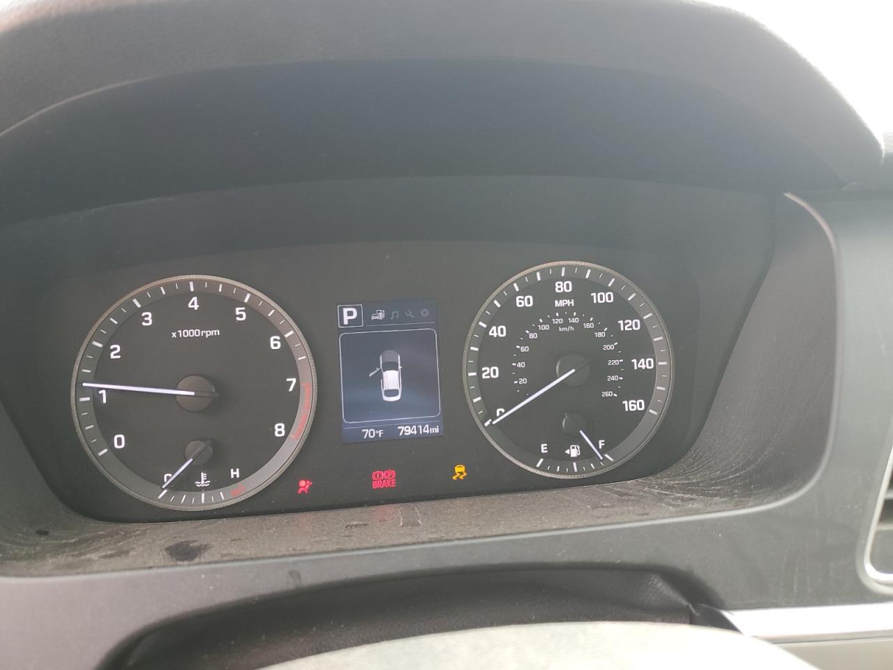 2017 Hyundai Sonata VIN 5NPE24AF5HH553204 Copart auction photo, water/flood damage thumbnail 9