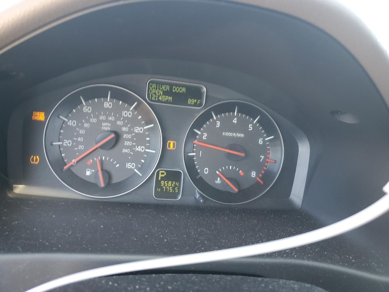 2011 Volvo S40 VIN YV1672MS4B2533306 Copart auction photo, front end damage thumbnail 9