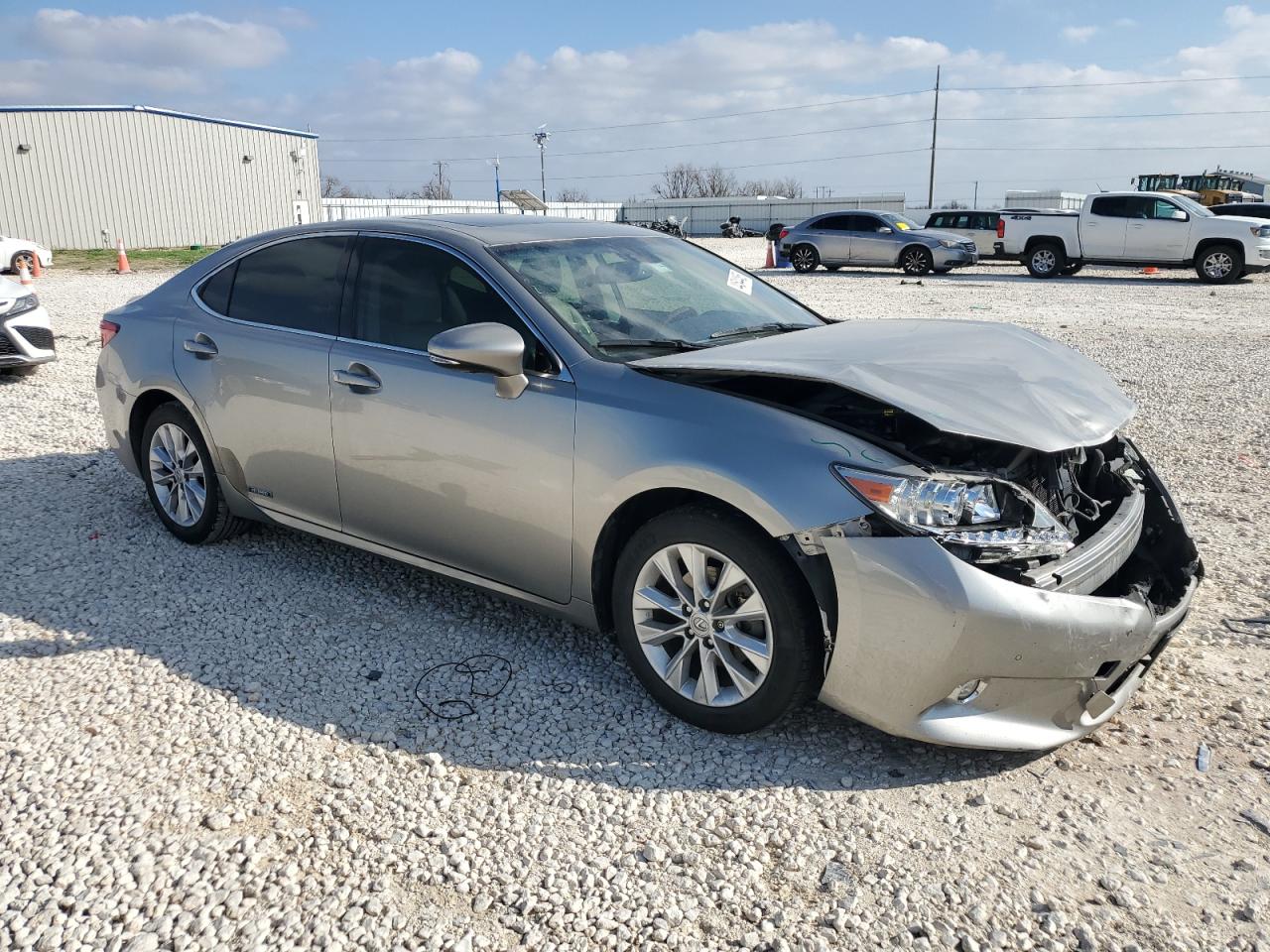 2015 Lexus ES VIN JTHBW1GG8F2084726 Copart auction photo, front end / minor dent/scratches damage thumbnail 4