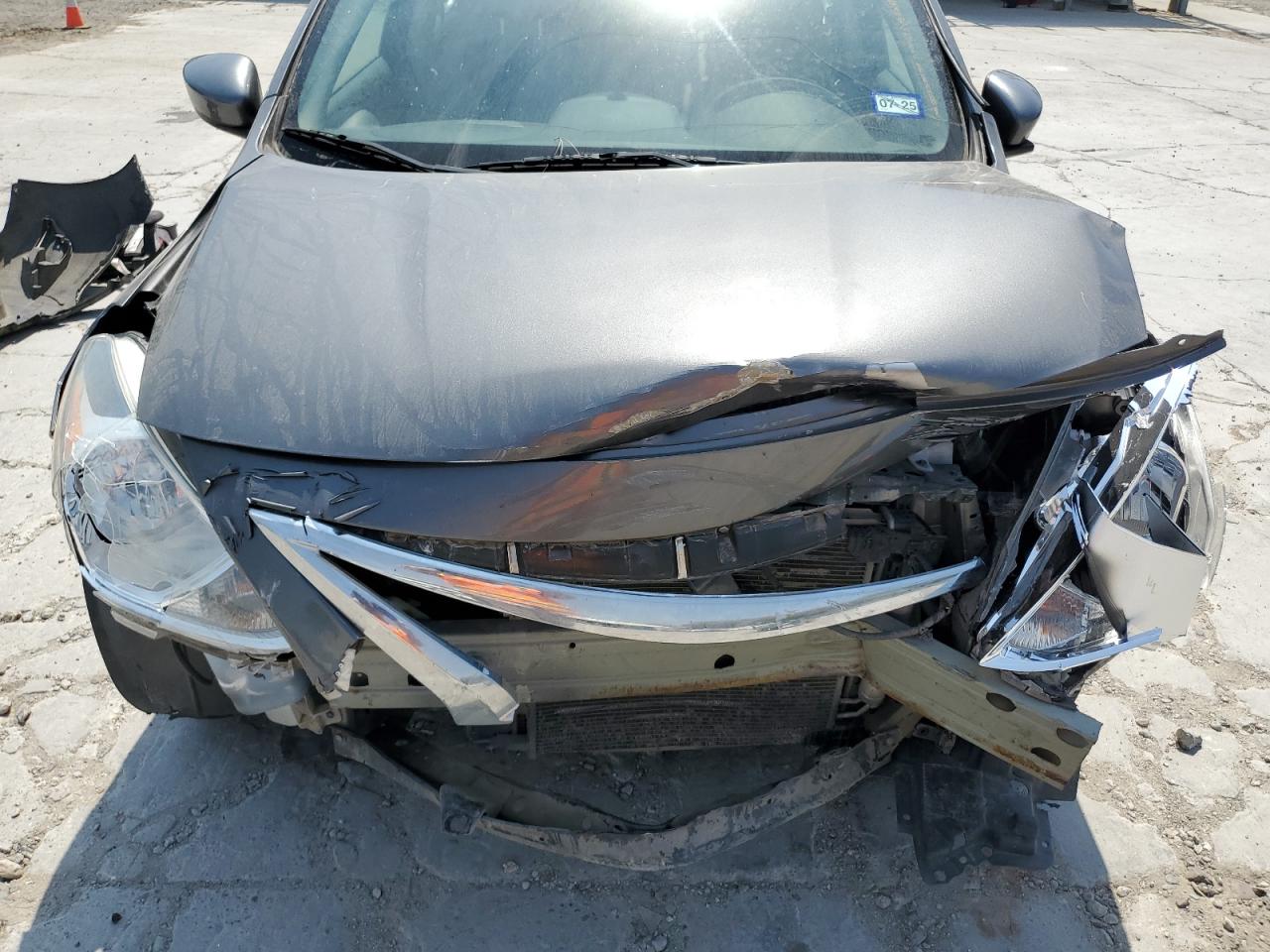 2017 Nissan Versa VIN 3N1CN7AP1HL861546 Copart auction photo, front end damage thumbnail 13