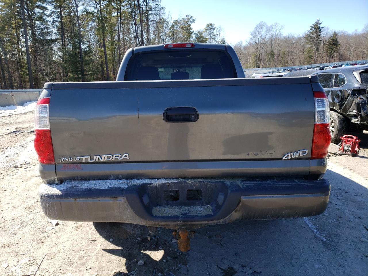 2006 Toyota Tundra VIN 5TBDT48146S503848 Copart auction photo, front end / undercarriage damage thumbnail 6