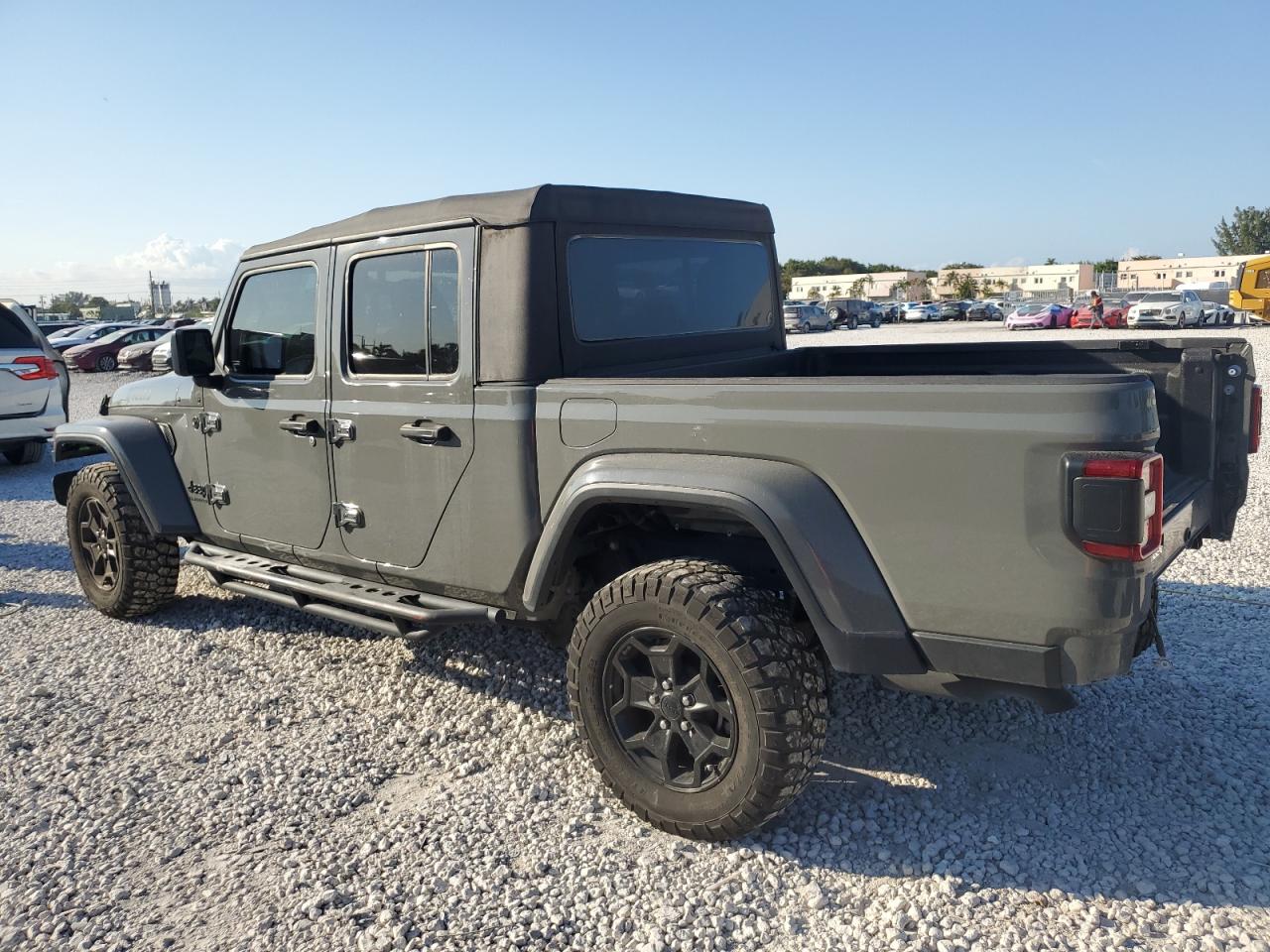 2021 Jeep Gladiator VIN 1C6HJTAG7ML546660 Copart auction photo, rear end damage thumbnail 2