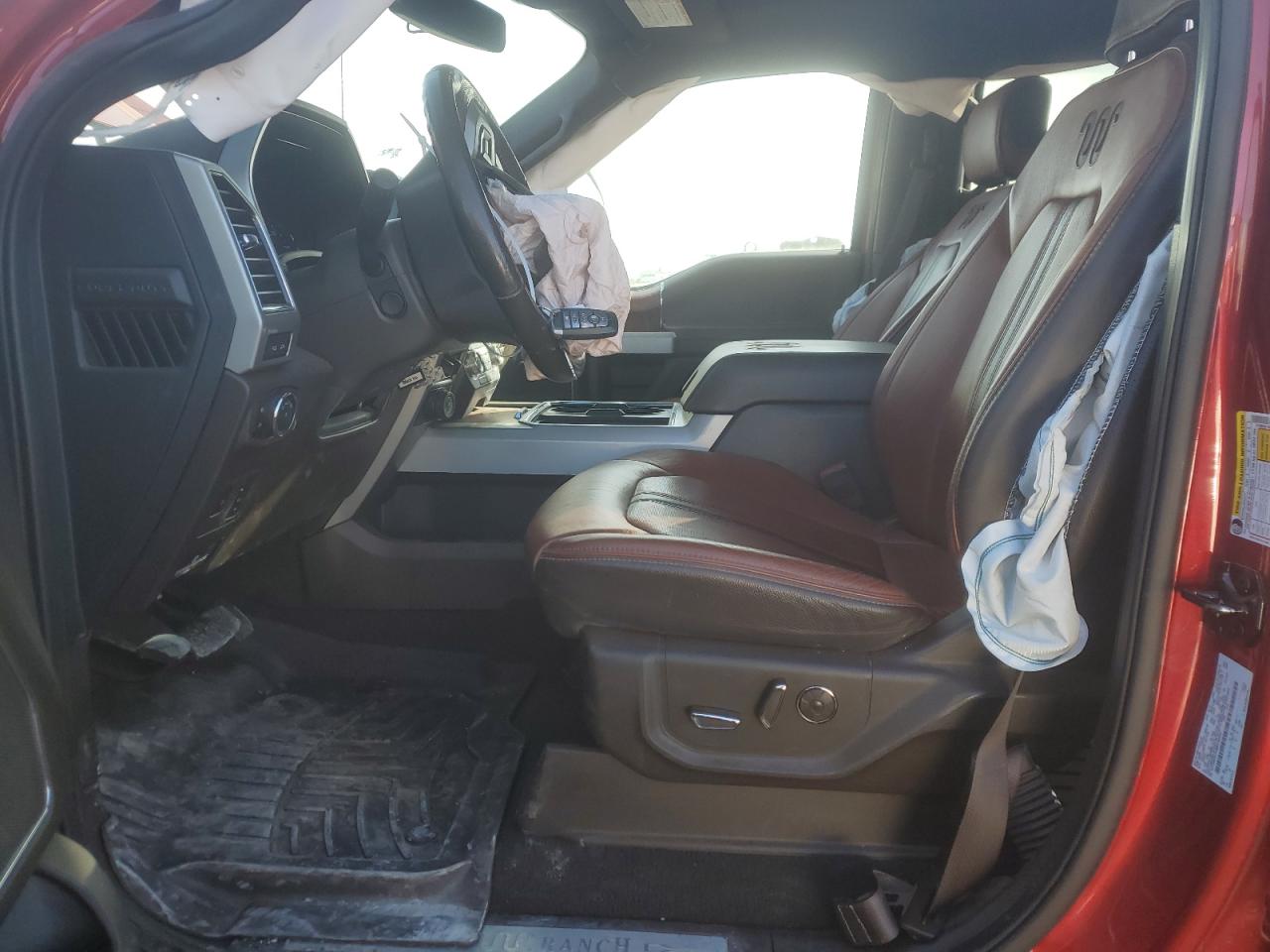 2021 Ford F350 VIN 1FT8W3BT4MEC48660 Copart auction photo, front end damage thumbnail 7
