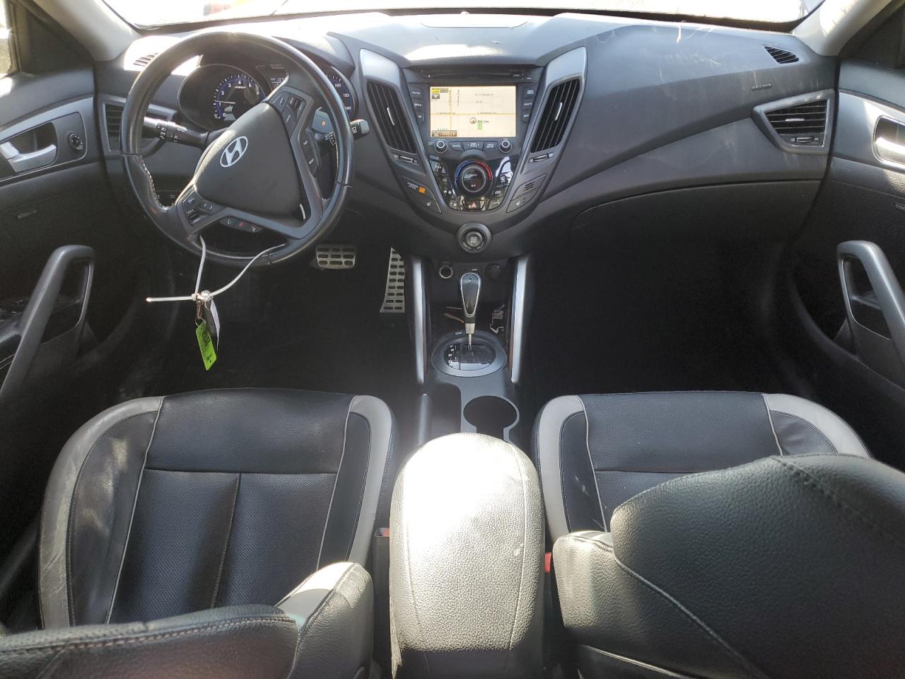 2015 Hyundai Veloster VIN KMHTC6AEXFU249159 Copart auction photo, all over / minor dent/scratches damage thumbnail 8