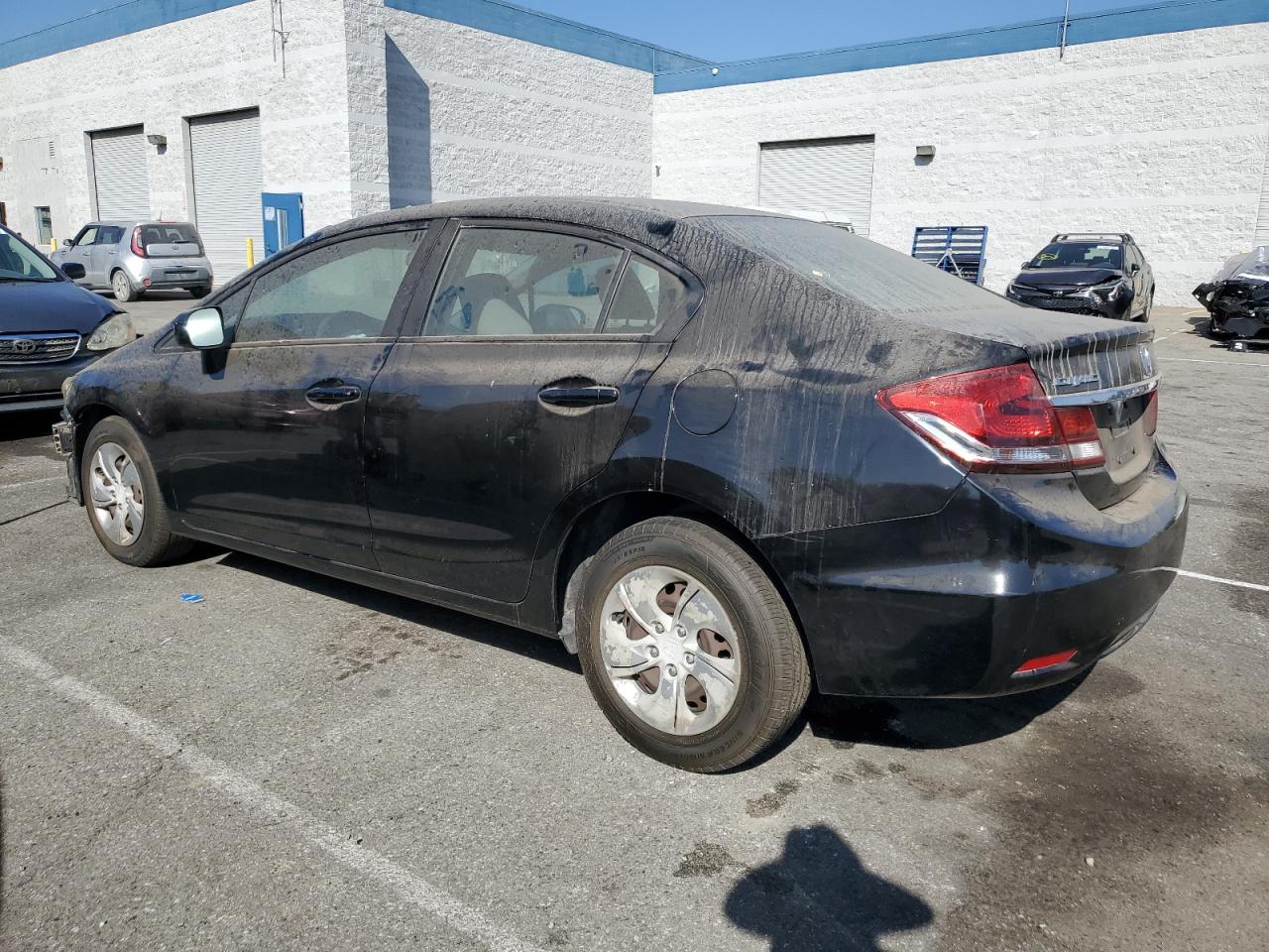 2014 Honda Civic VIN 2HGFB2F56EH526477 Copart auction photo, front end damage thumbnail 2