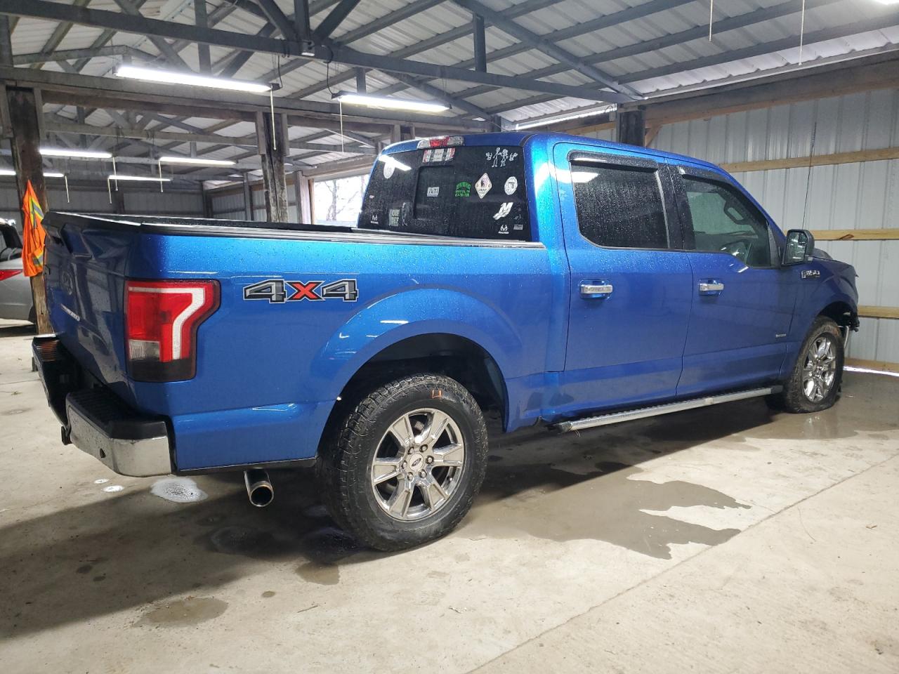 2015 Ford F-150 VIN 1FTEW1EG8FFC90896 Copart auction photo, front end damage thumbnail 3