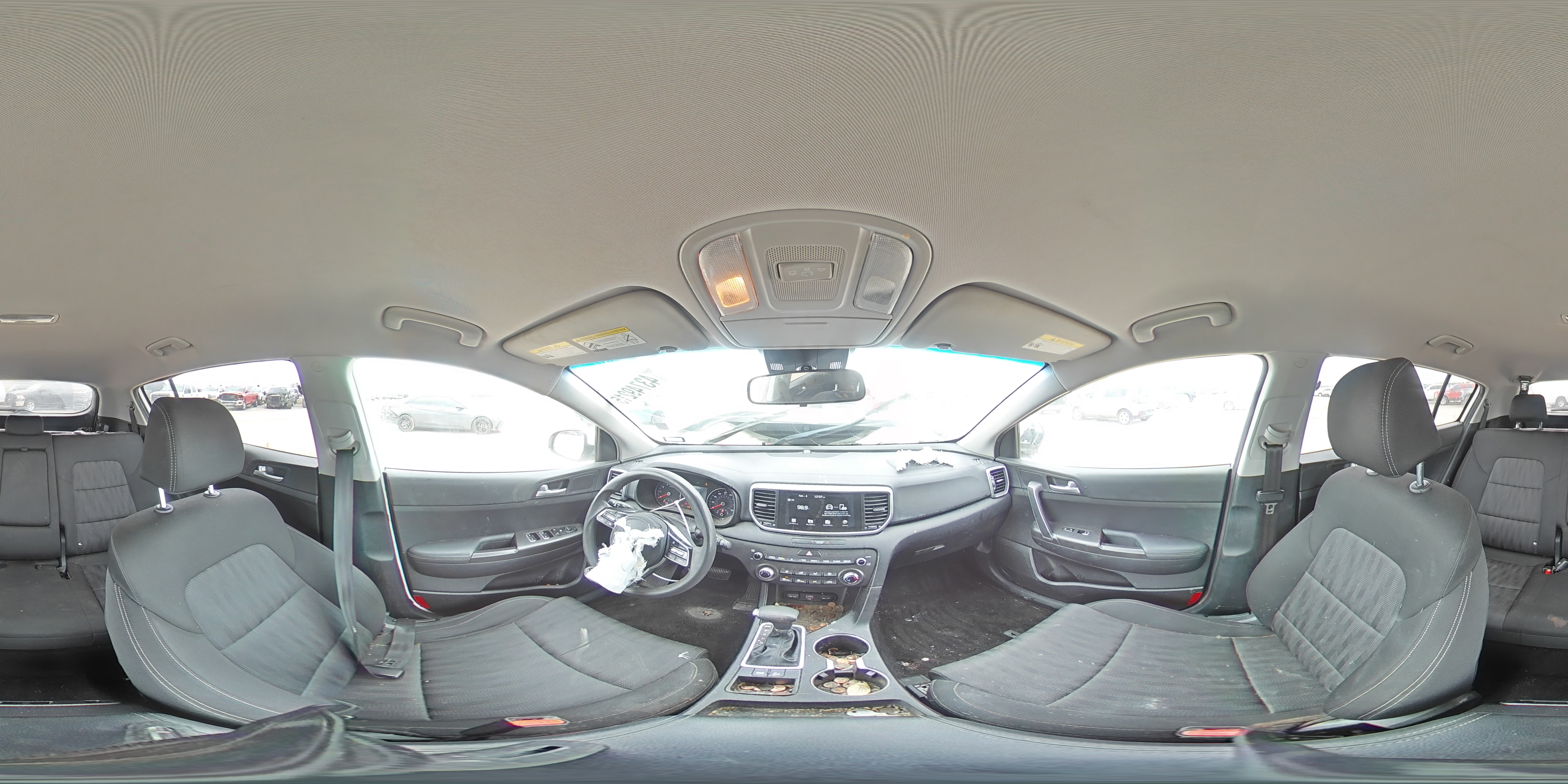 2020 KIA Sportage VIN KNDPM3AC7L7794682 Copart auction photo, front end damage thumbnail 13