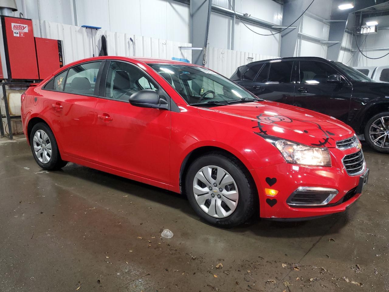 2015 Chevrolet Cruze VIN 1G1PA5SH9F7175237 Copart auction photo, rear end damage thumbnail 4