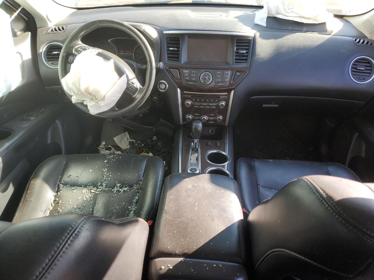 2015 Nissan Pathfinder VIN 5N1AR2MM5FC611776 Copart auction photo, front end / side damage thumbnail 8
