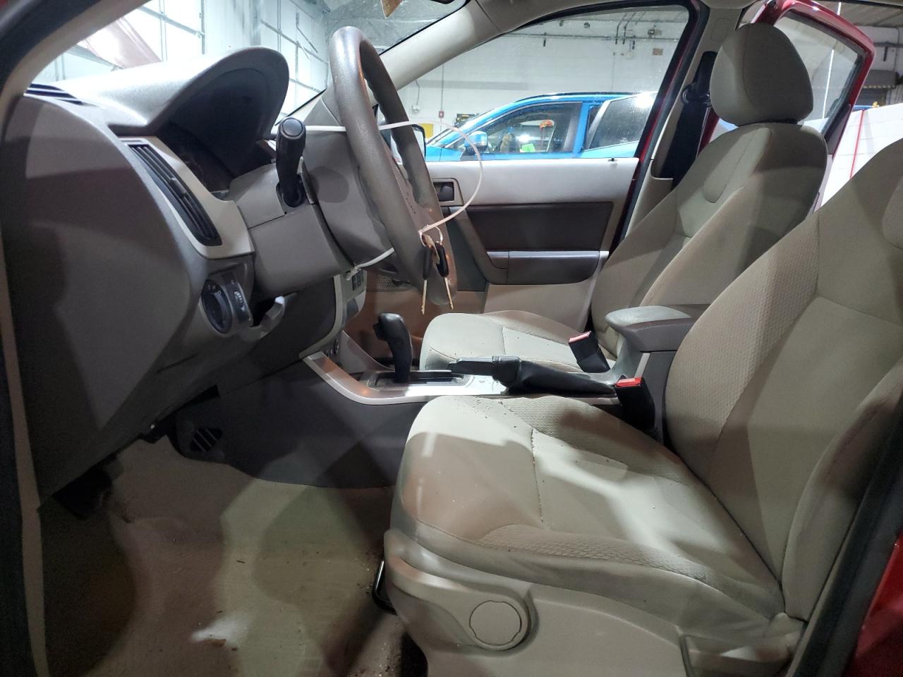 2009 Ford Focus VIN 1FAHP34NX9W224947 Copart auction photo, front end / side damage thumbnail 7
