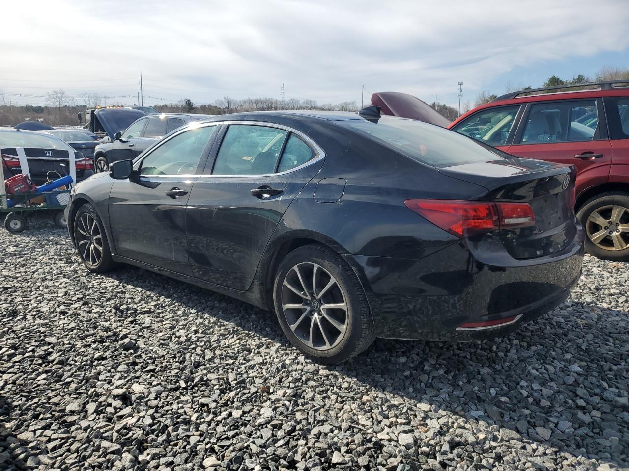 2015 Acura TLX VIN 19UUB3F54FA006162 Copart auction photo, front end damage thumbnail 2