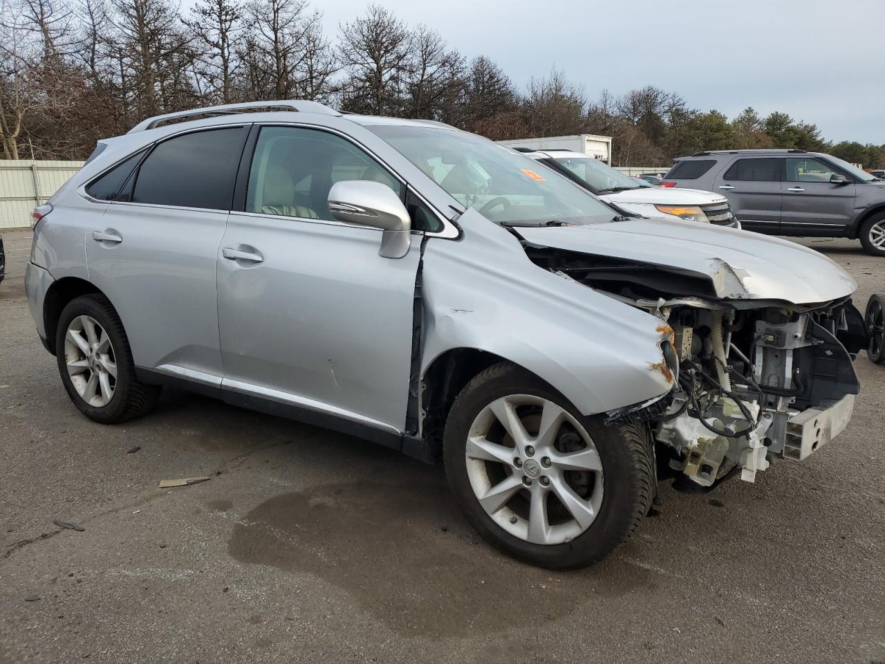 2012 Lexus RX VIN 2T2BK1BA8CC131276 Copart auction photo, front end / side damage thumbnail 4