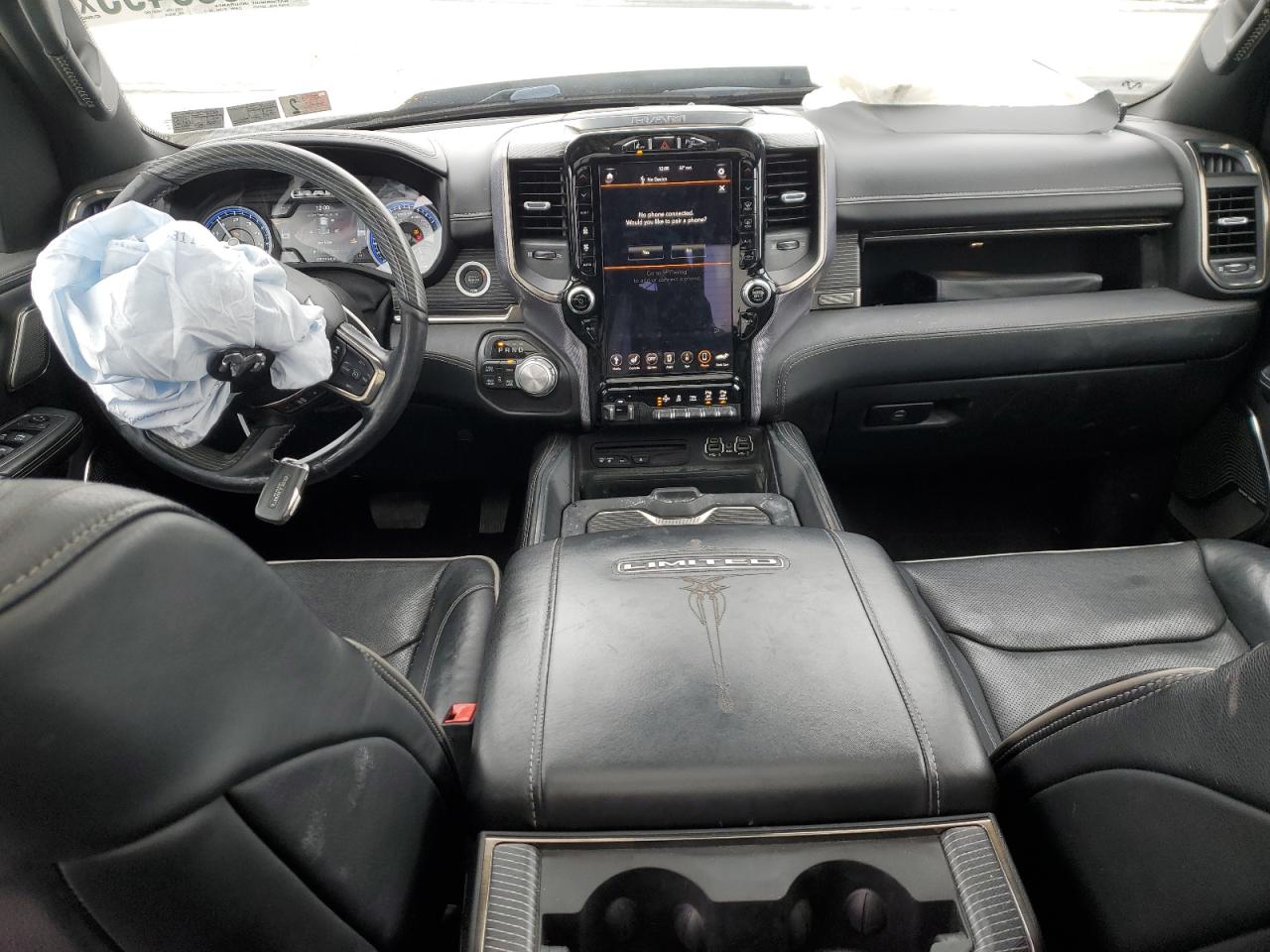 2019 RAM 1500 VIN 1C6SRFHT6KN503514 Copart auction photo, front end damage thumbnail 8