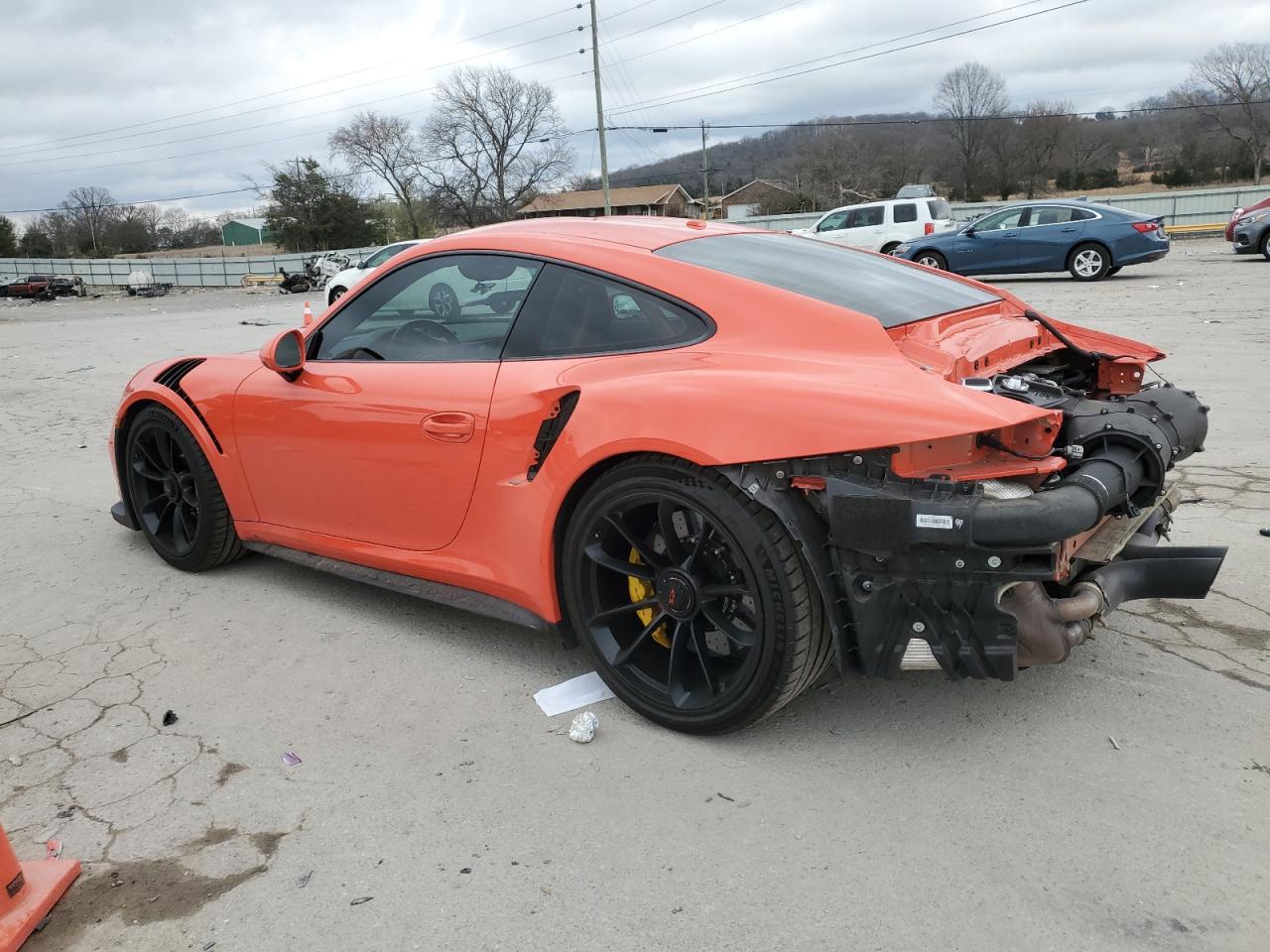 2016 Porsche 911 VIN WP0AF2A92GS193245 Copart auction photo, rear end damage thumbnail 2