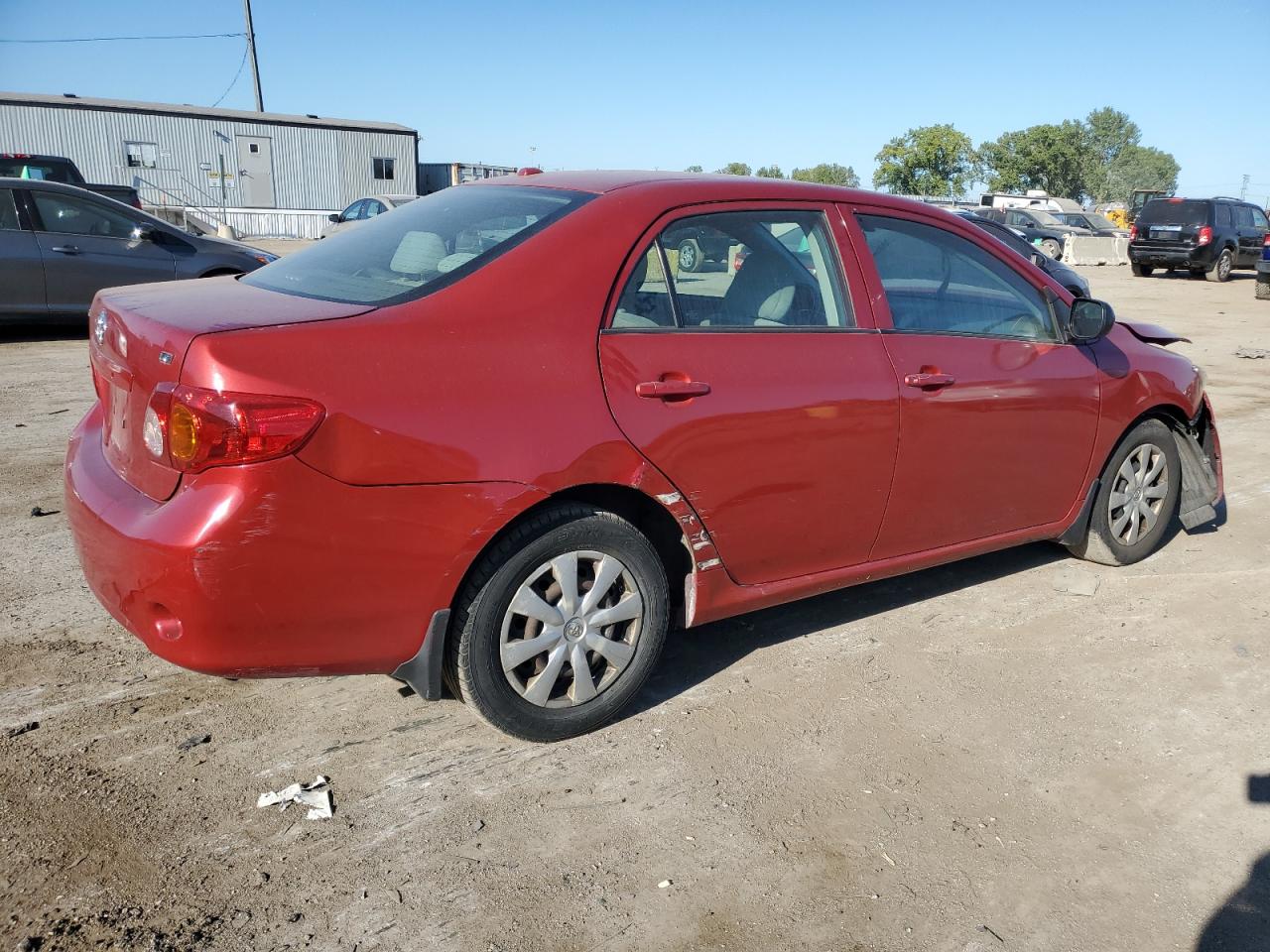 2009 Toyota Corolla VIN JTDBL40E399059426 Copart auction photo, front end damage thumbnail 3
