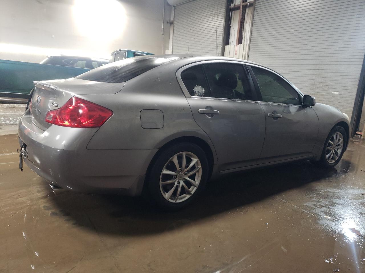 2007 Infiniti G VIN JNKBV61F37M824544 Copart auction photo, side damage thumbnail 3