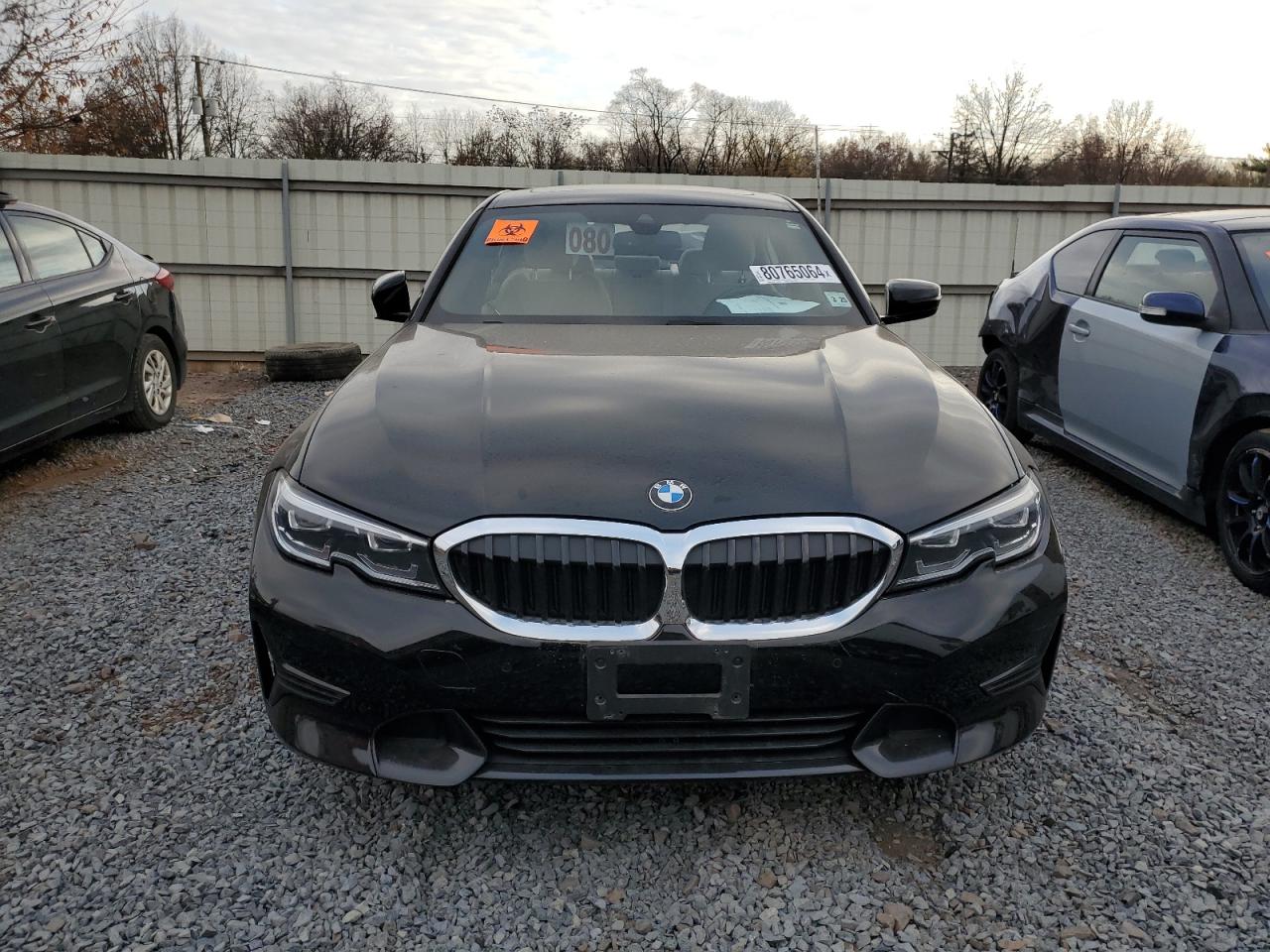 2020 BMW 3er VIN 3MW5R7J08L8B13169 Copart auction photo, biohazard/chemical / rear end damage thumbnail 5
