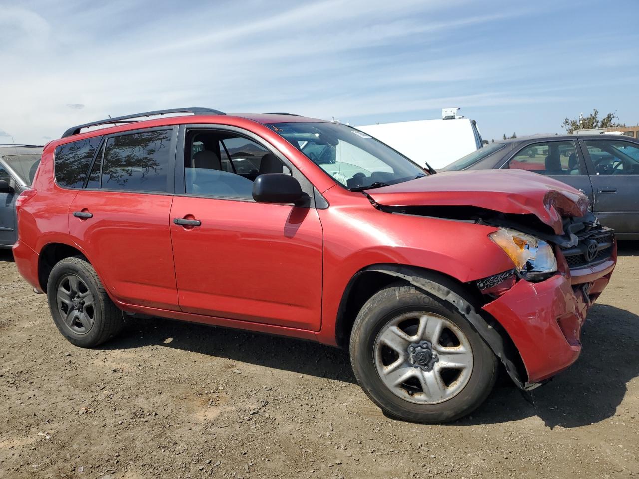 2009 Toyota RAV 4 VIN JTMBF33V395015382 Copart auction photo, front end / side damage thumbnail 4