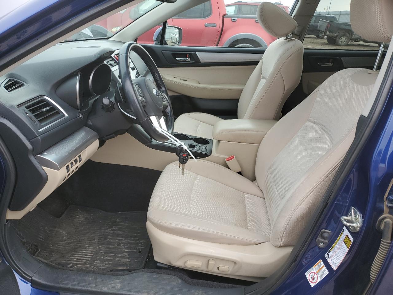 2015 Subaru Outback VIN 4S4BSAEC9F3220512 Copart auction photo, front end / side damage thumbnail 7