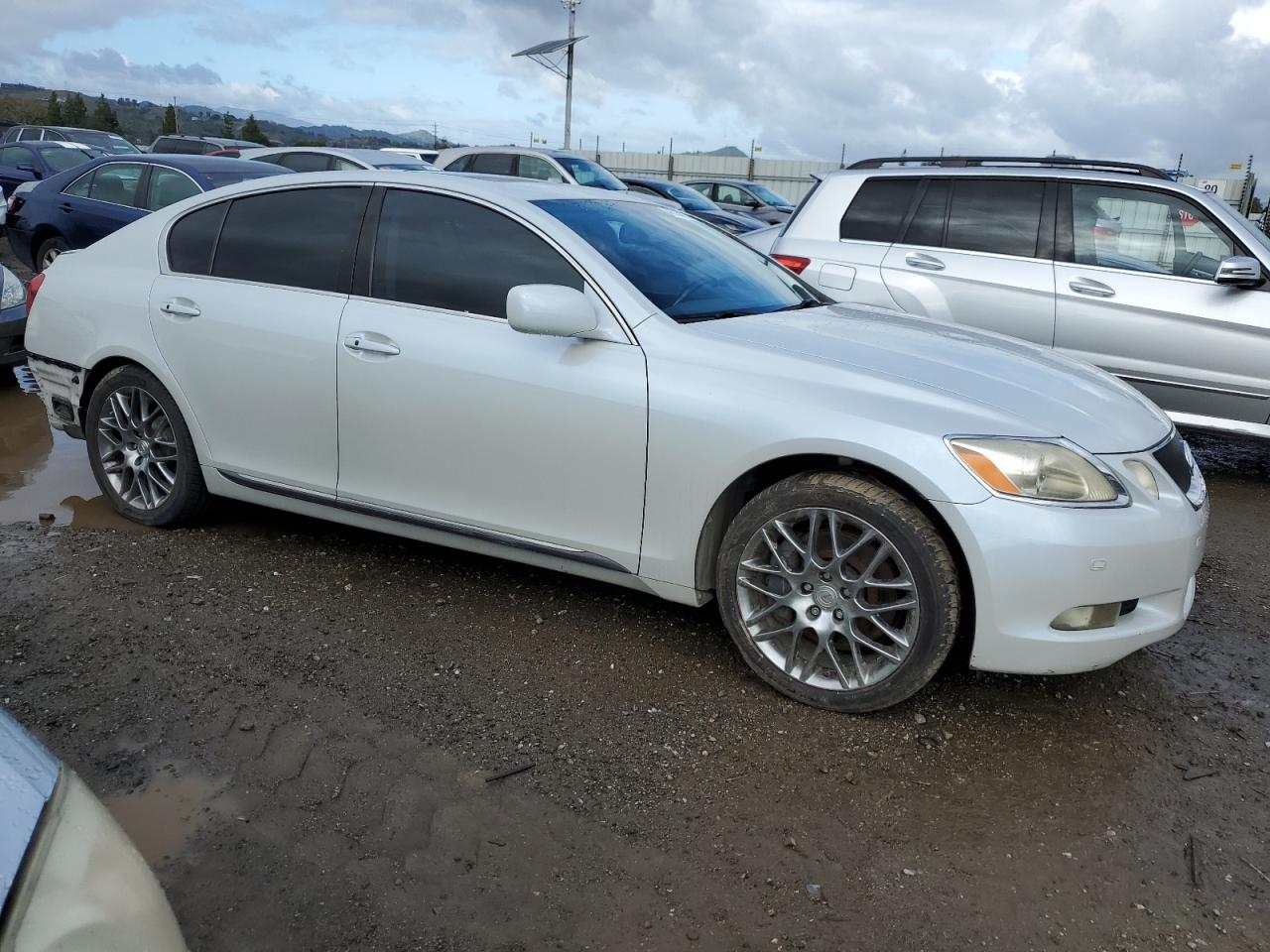 2007 Lexus GS VIN JTHBE96S770025560 Copart auction photo, rear end / side damage thumbnail 4
