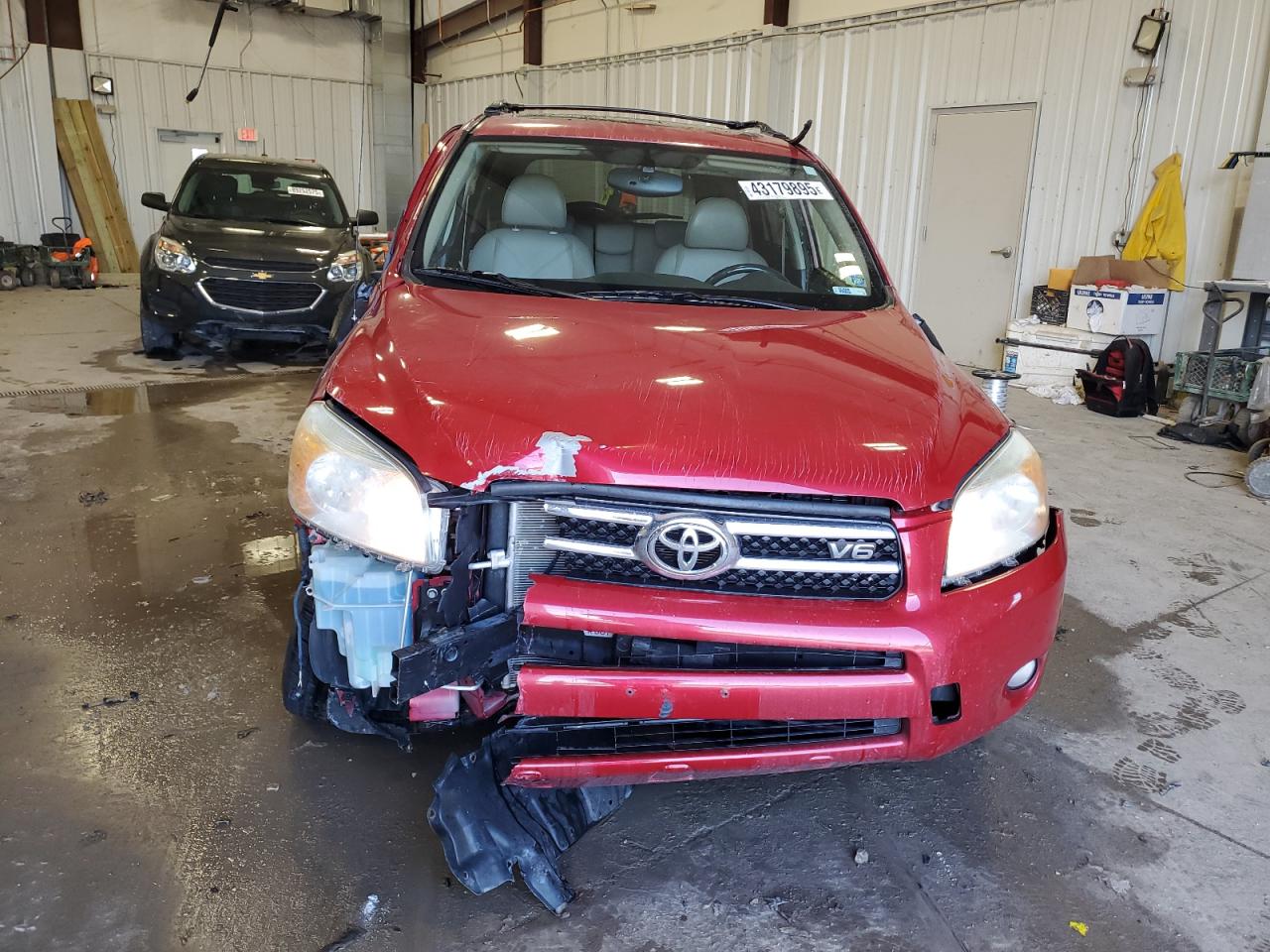 2007 Toyota RAV 4 VIN JTMBK31V275025073 Copart auction photo, side / front end damage thumbnail 5
