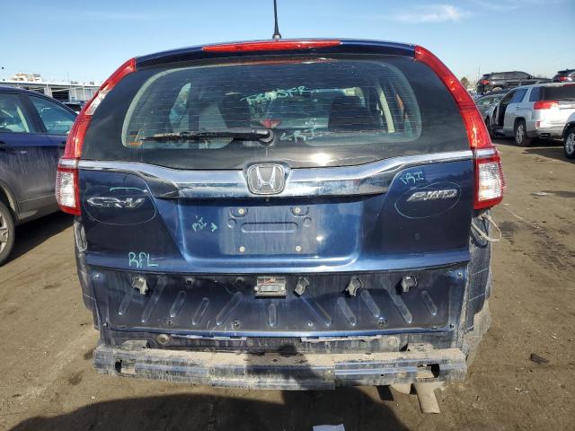 2015 Honda CR-V VIN 5J6RM4H3XFL005712 Copart auction photo, rear end / hail damage thumbnail 6