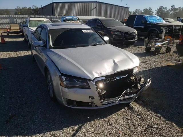 2013 Audi A8 VIN WAURGAFD6DN010072 Copart auction photo, front end damage thumbnail 11