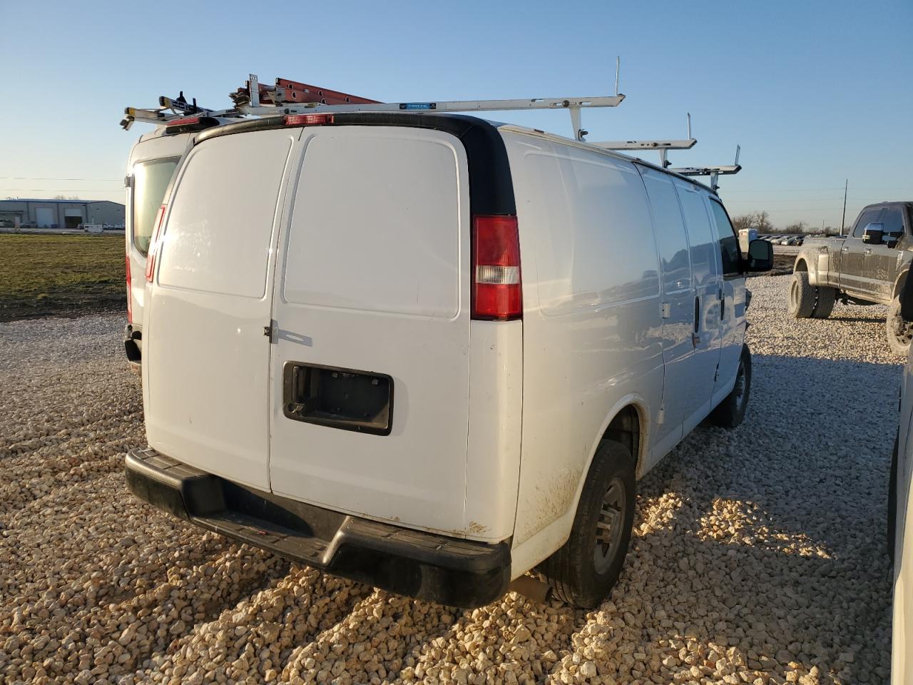 2017 Chevrolet Express VIN 1GCWGAFG4H1103346 Copart auction photo, front end damage thumbnail 3