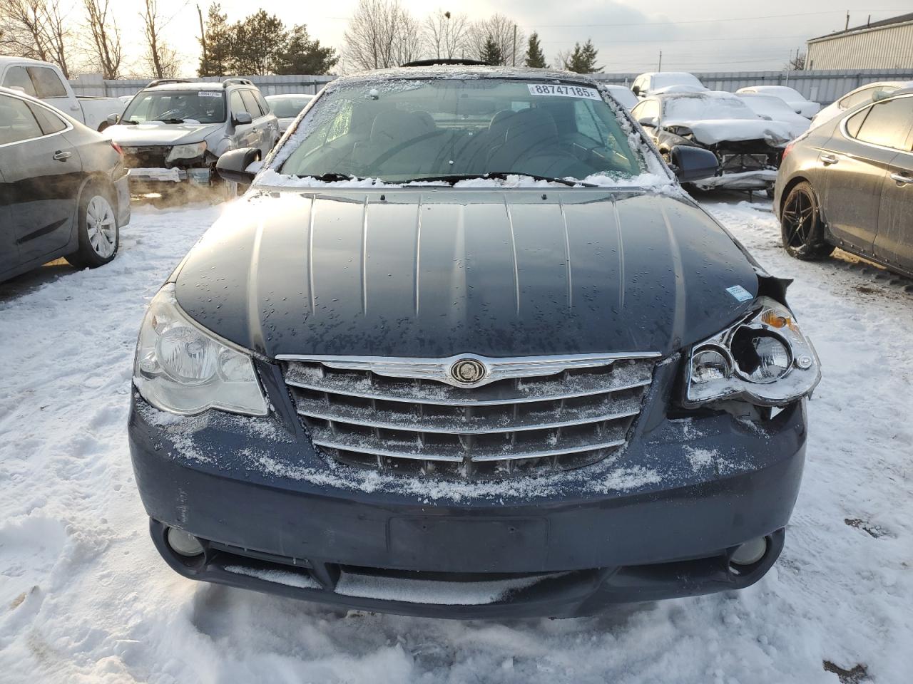 2008 Chrysler Sebring VIN 1C3LC55R08N258515 Copart auction photo, front end / side damage thumbnail 5