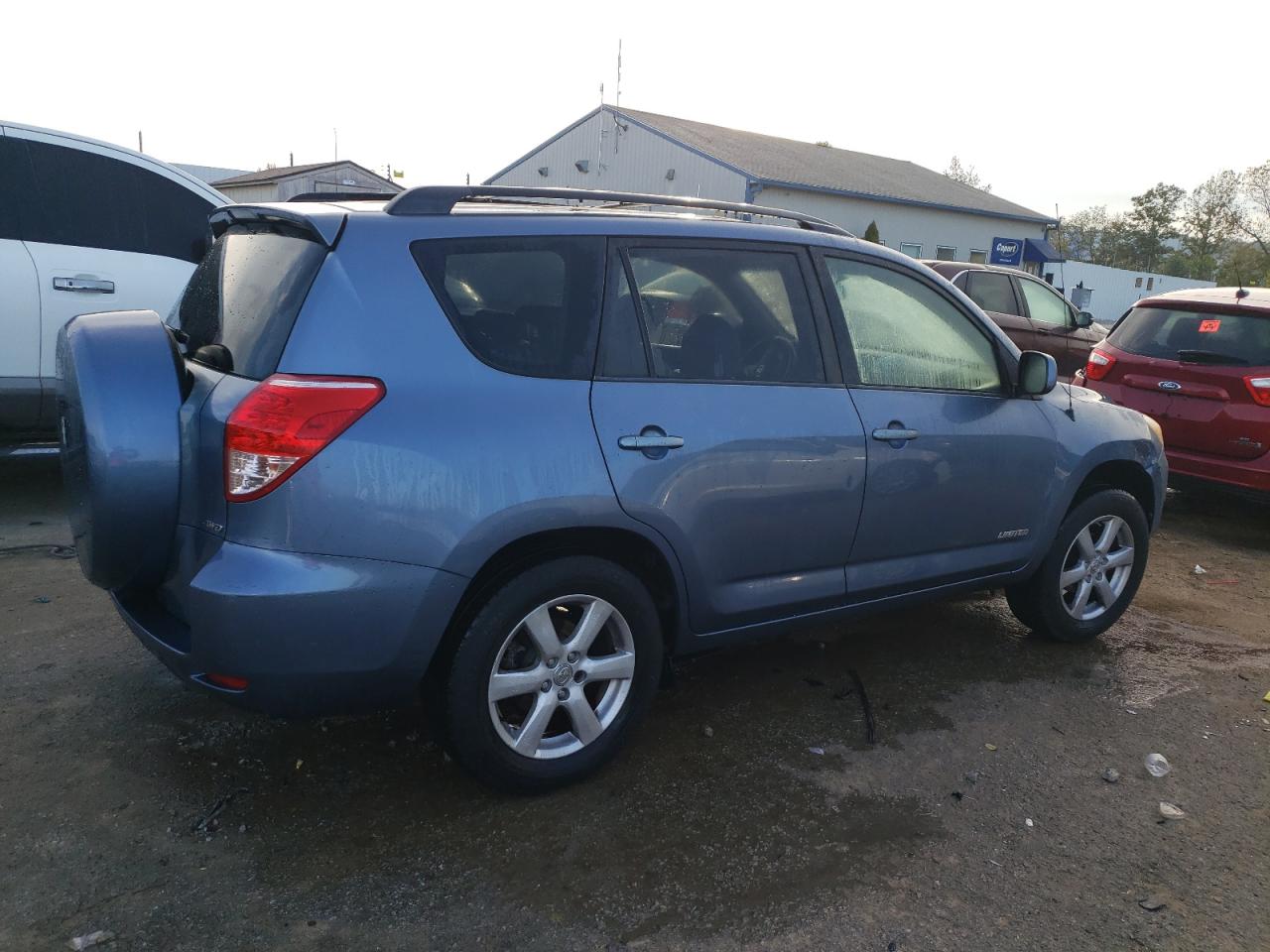 2007 Toyota RAV 4 VIN JTMBD31V676024576 Copart auction photo, side damage thumbnail 3