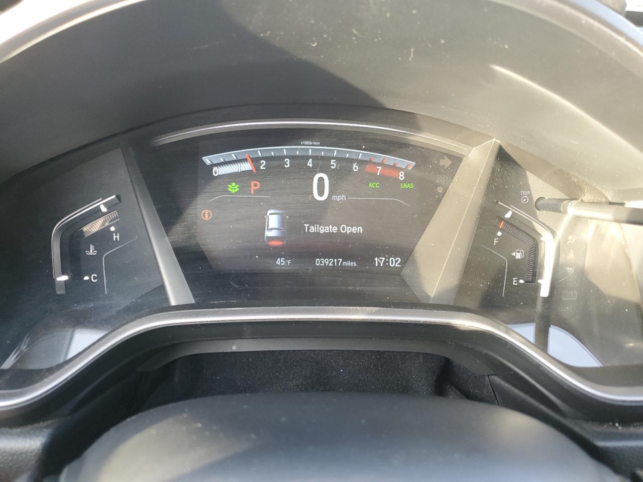 2021 Honda CR-V VIN 2HKRW2H51MH677438 Copart auction photo, rear end damage thumbnail 9