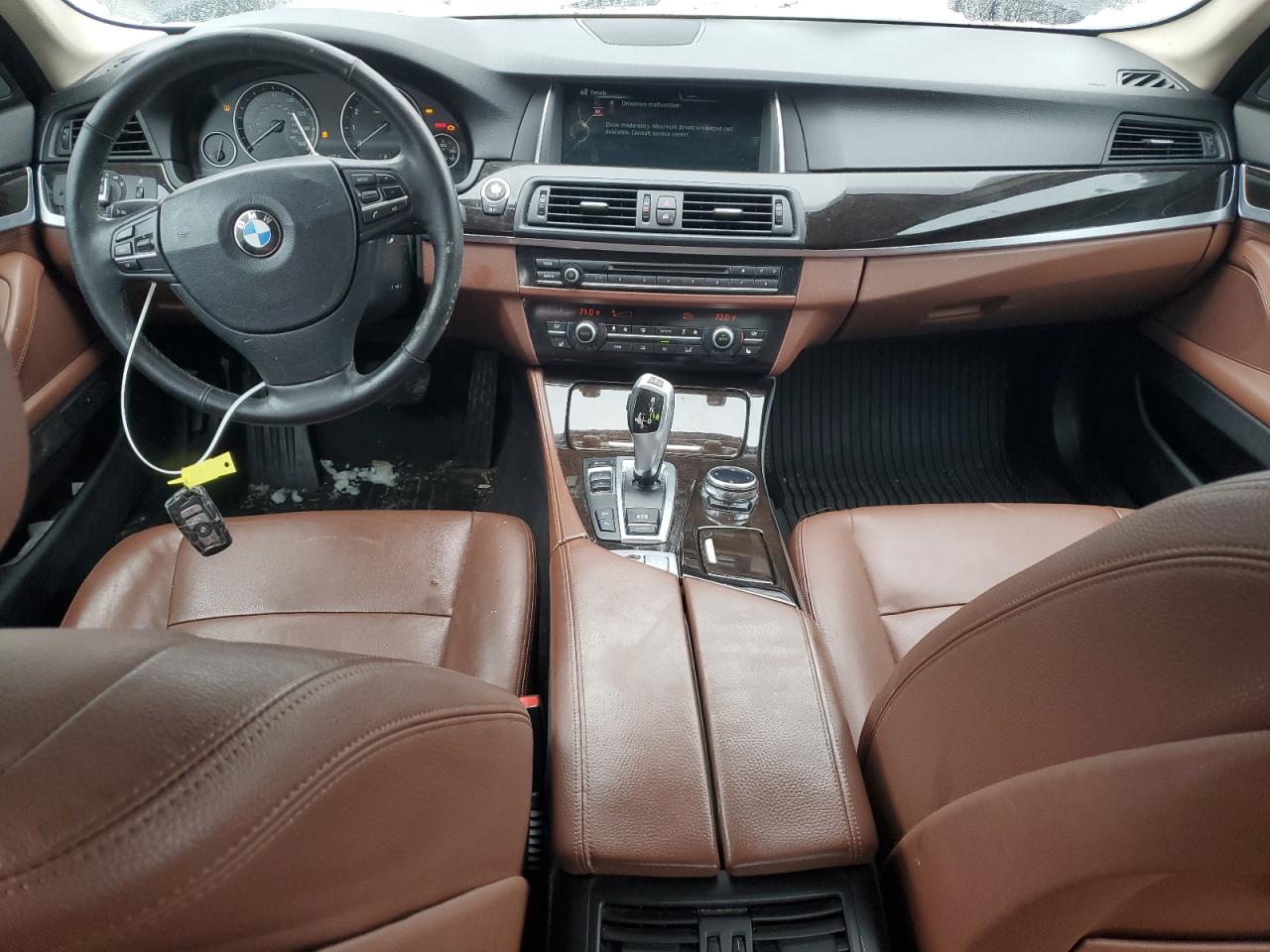 2014 BMW 5er VIN WBA5A7C55ED612954 Copart auction photo, mechanical damage thumbnail 8
