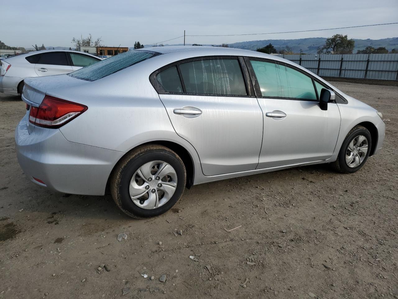 2015 Honda Civic VIN 2HGFB2F57FH543077 Copart auction photo, front end damage thumbnail 3