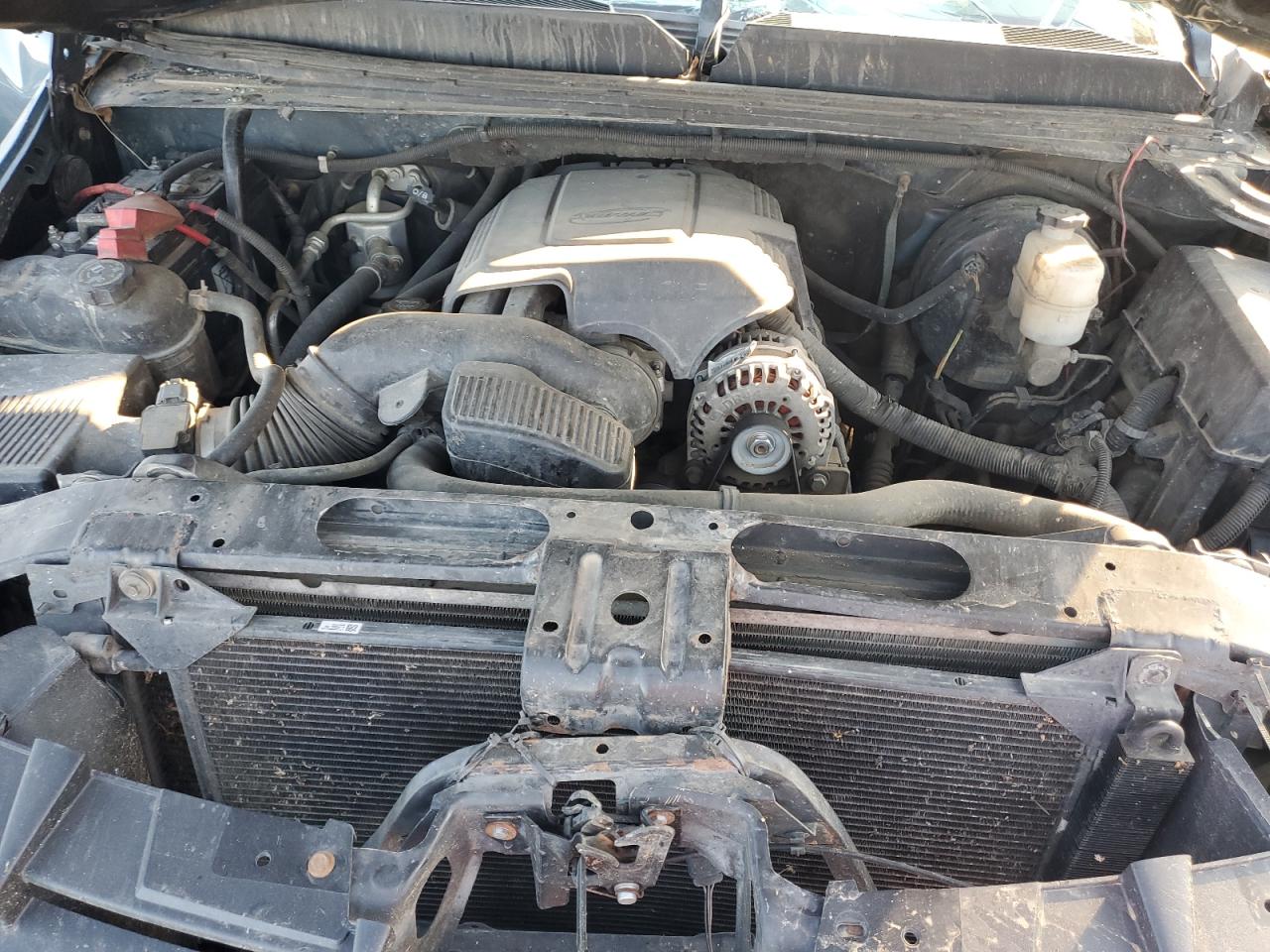2010 GMC Sierra VIN 1GTSKVE37AZ182229 Copart auction photo, all over damage thumbnail 11