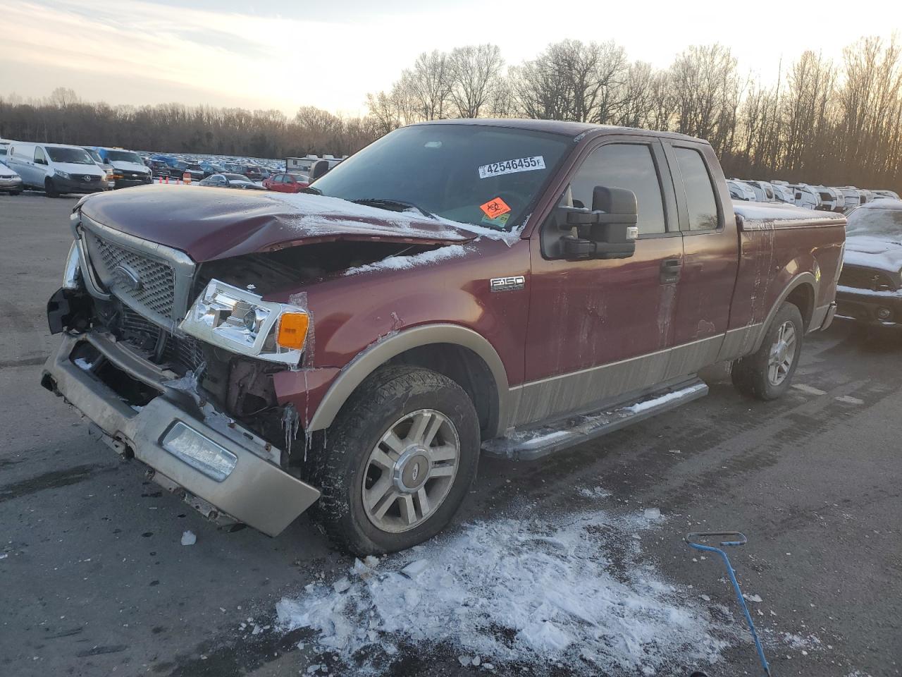 2005 Ford F-150 VIN 1FTPX12555NB48065