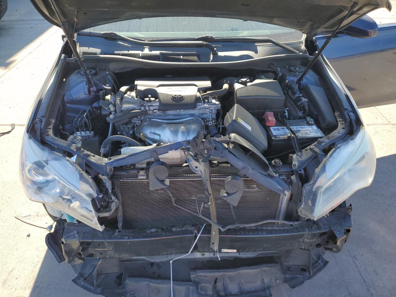 2015 Toyota Camry VIN 4T4BF1FK6FR514394 Copart auction photo, front end damage thumbnail 11