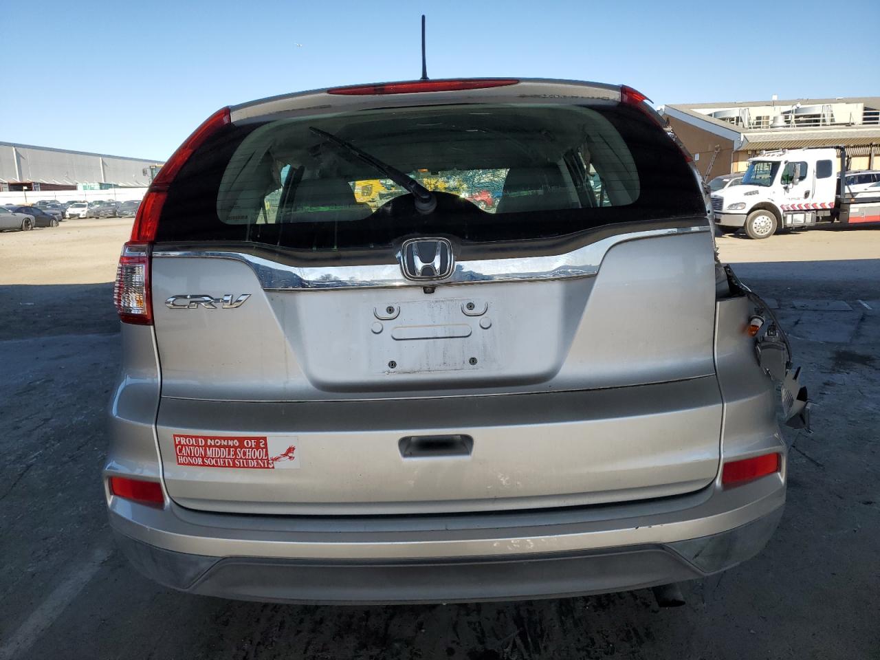2016 Honda CR-V VIN 2HKRM3H3XGH522031 Copart auction photo, all over / undercarriage damage thumbnail 6