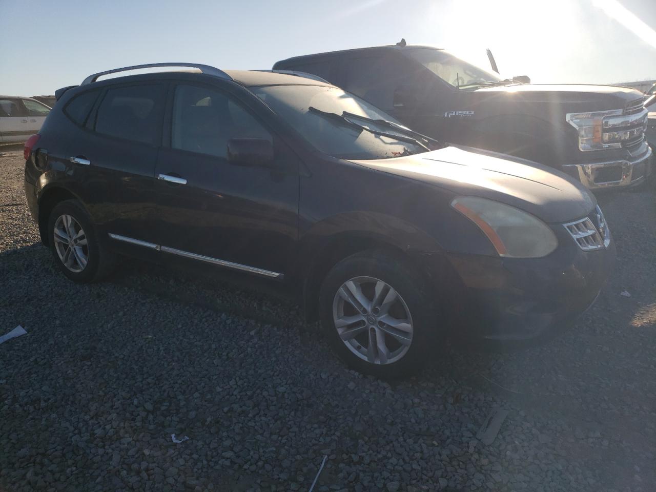 2012 Nissan Rogue VIN JN8AS5MT4CW283508 Copart auction photo, front end damage thumbnail 4