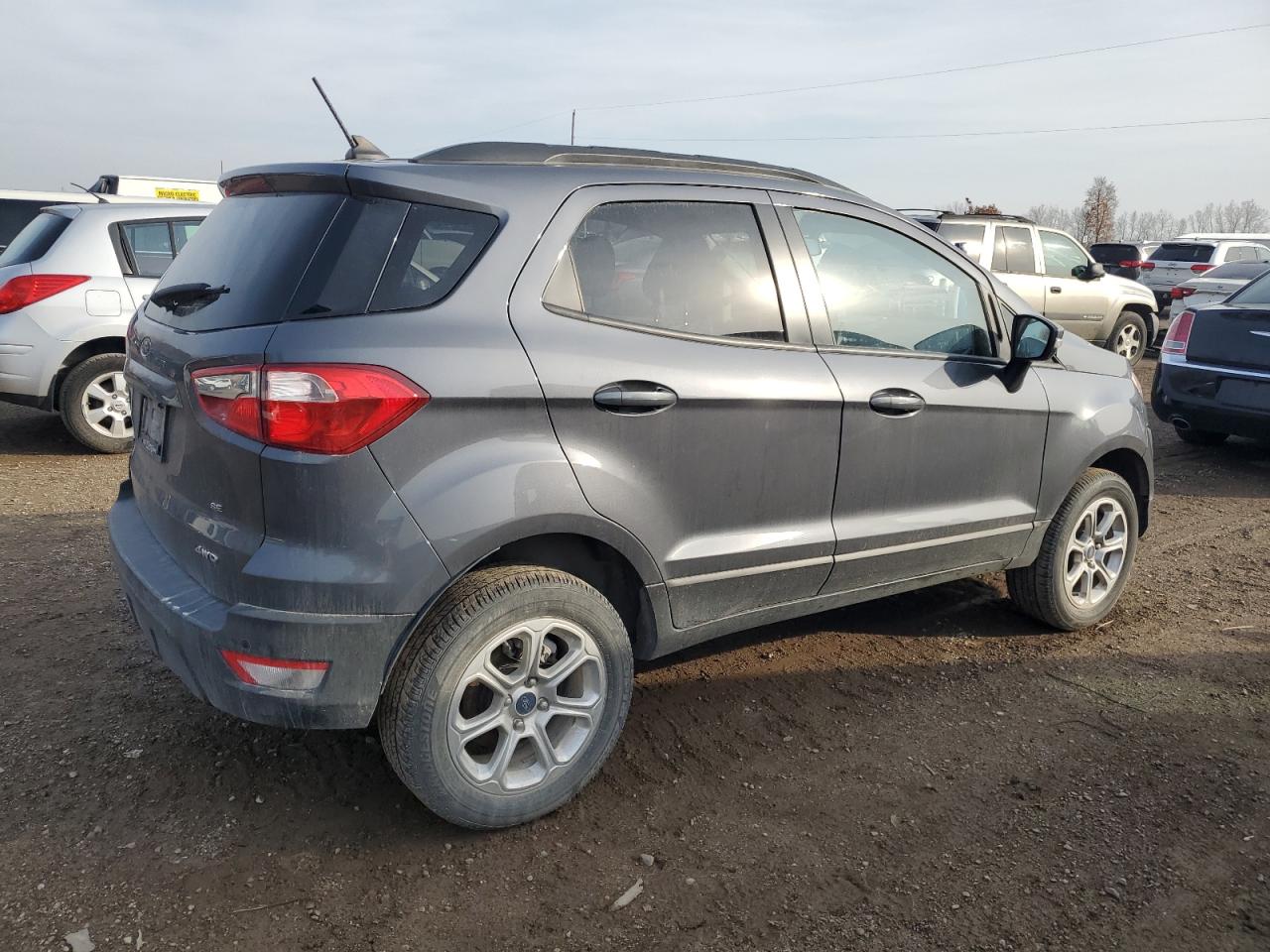 2021 Ford EcoSport VIN MAJ6S3GL5MC440425 Copart auction photo, front end / side damage thumbnail 3