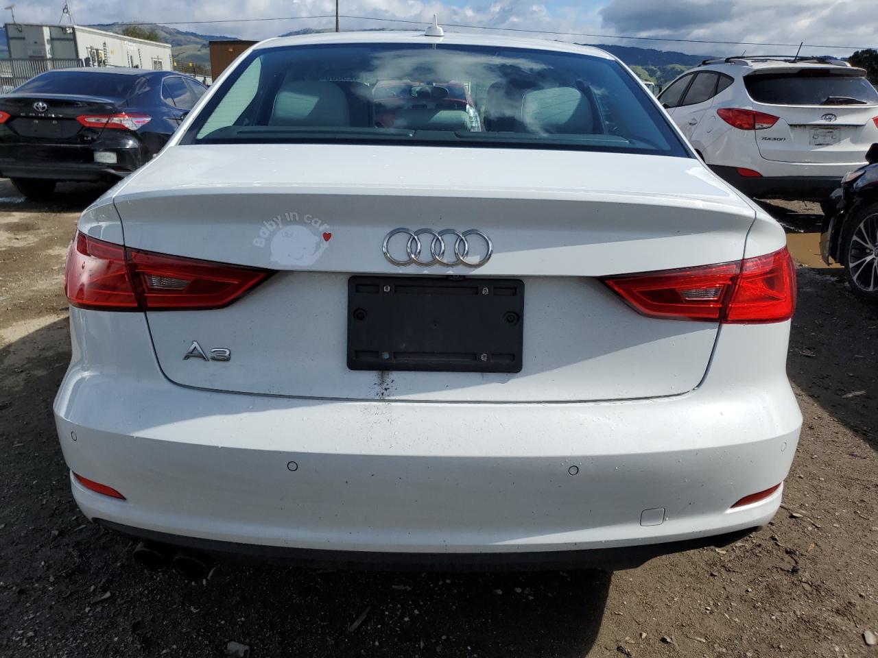 2015 Audi A3 VIN WAUCCGFF7F1019914 Copart auction photo, mechanical damage thumbnail 6