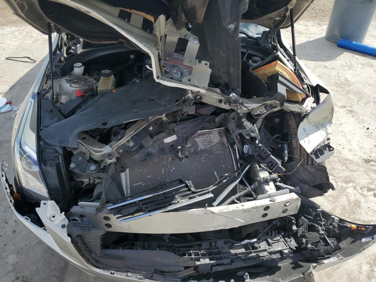2015 Cadillac ATS VIN 1G6AB5SX4F0133278 Copart auction photo, front end damage thumbnail 12
