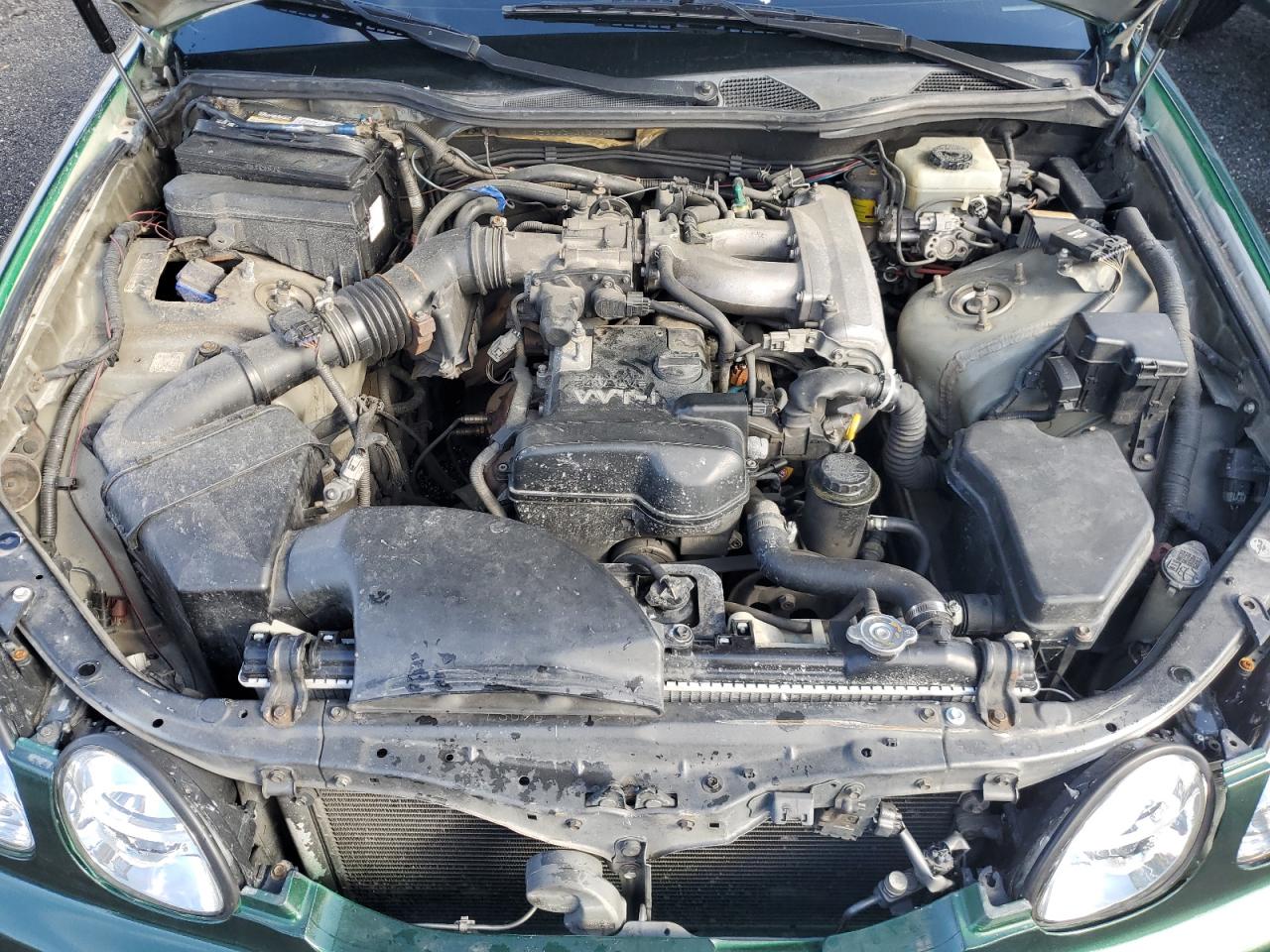 2001 Lexus GS 300 VIN JT8BD69S810134209 Copart auction photo, rear end / undercarriage damage thumbnail 11
