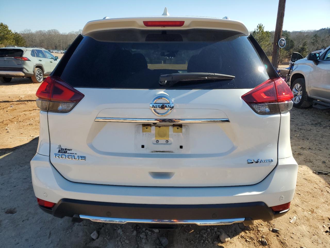 2019 Nissan Rogue VIN JN8AT2MV8KW402642 Copart auction photo, side damage thumbnail 6