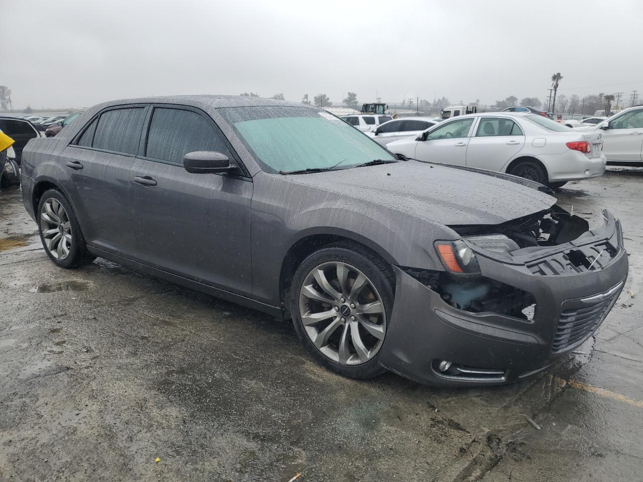 2014 Chrysler 300 VIN 2C3CCABG1EH340494 Copart auction photo, front end damage thumbnail 4